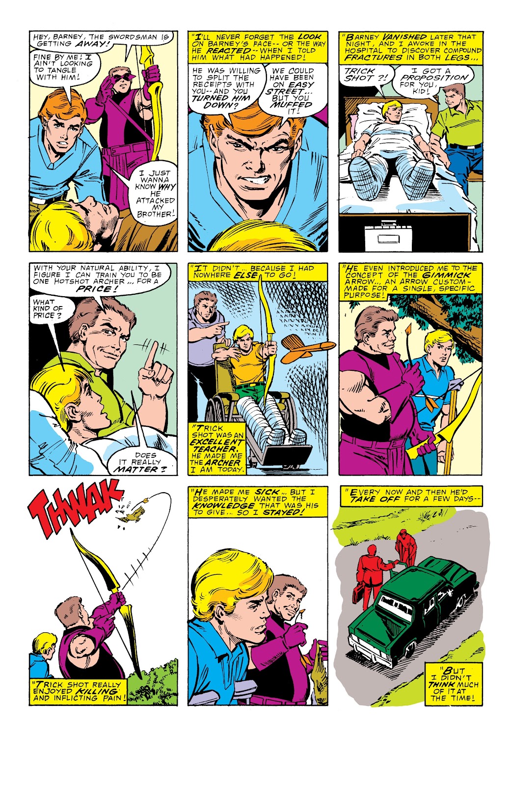 Hawkeye Epic Collection: The Avenging Archer issue The Way of the Arrow (Part 1) - Page 36