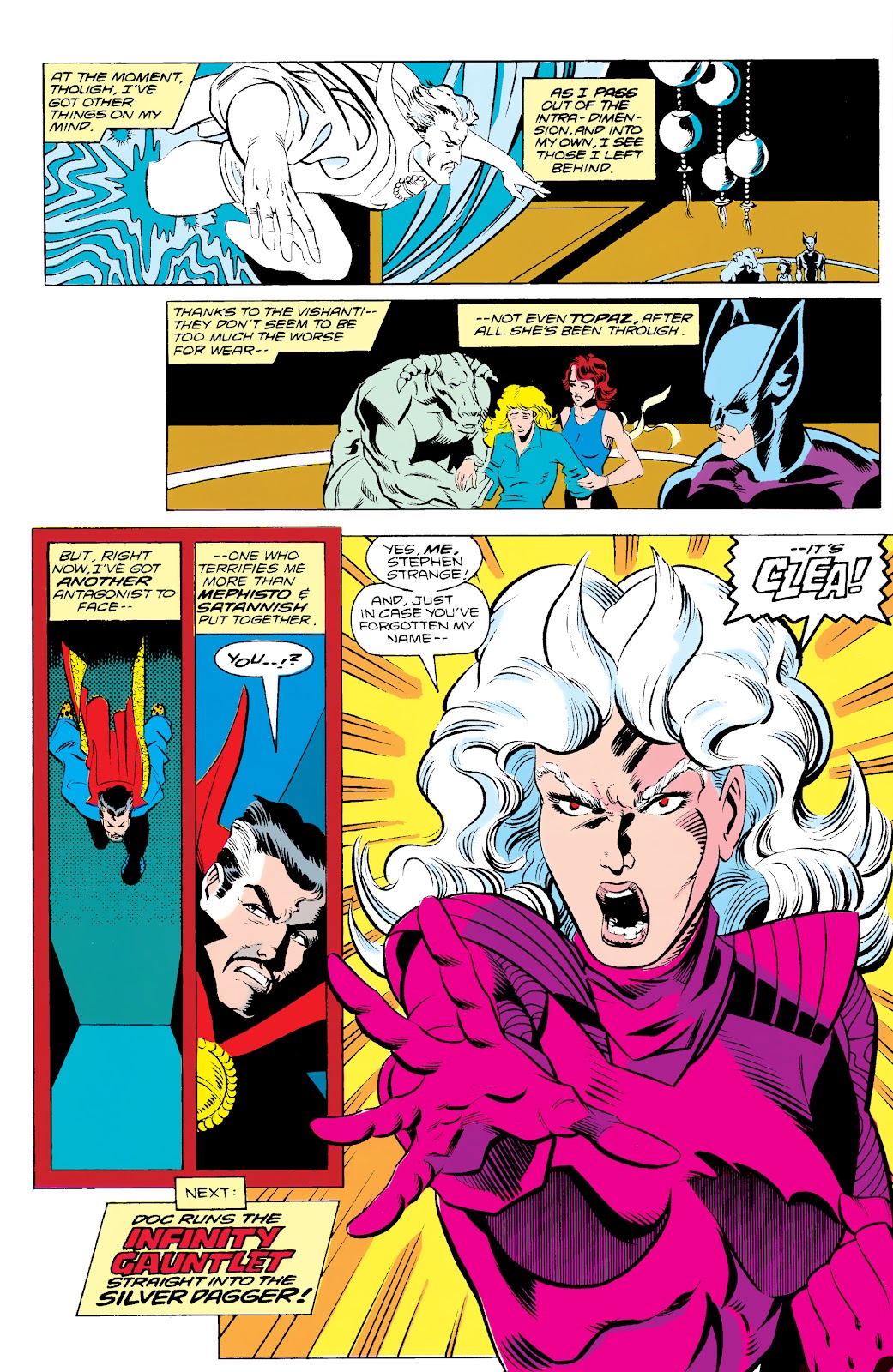 Doctor Strange Epic Collection: Infinity War issue The Vampiric Verses (Part 2) - Page 183