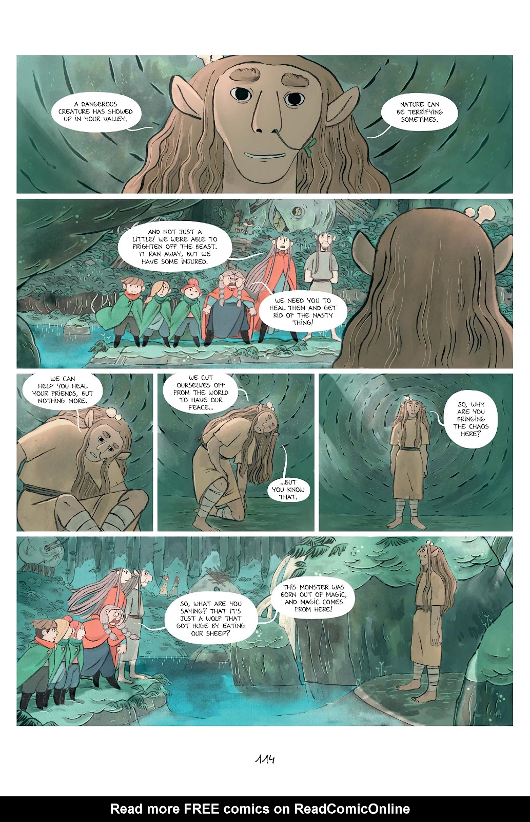 Shepherdess Warriors issue TPB - Page 115