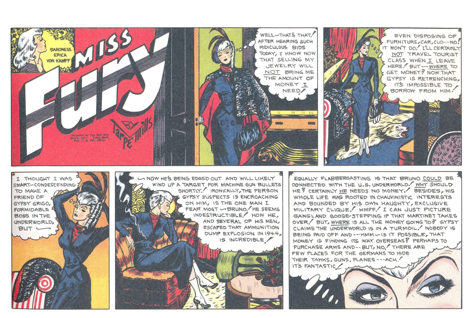 Miss Fury Sensational Sundays 1944-1949 issue TPB (Part 2) - Page 137