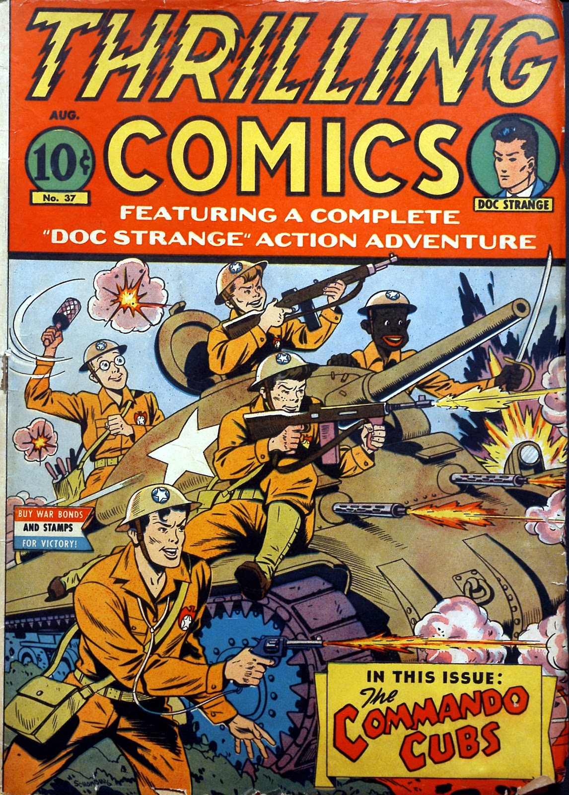 Thrilling Comics (1940) issue 37 - Page 1