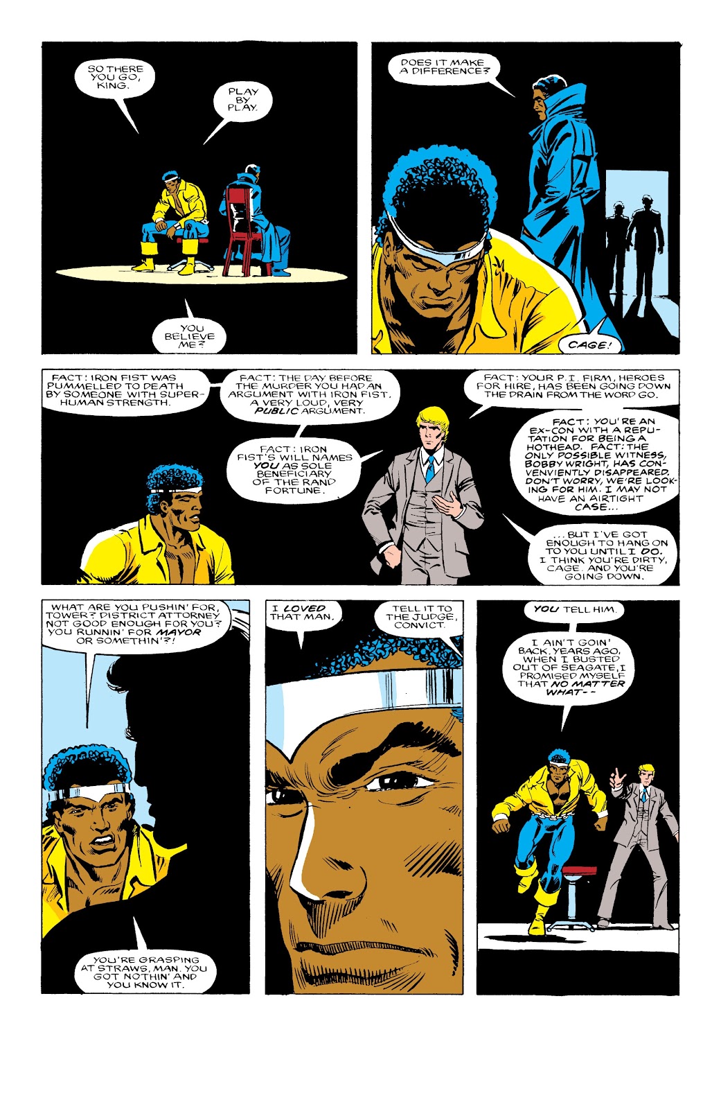 Power Man And Iron Fist Epic Collection: Revenge! issue Hardball (Part 2) - Page 230