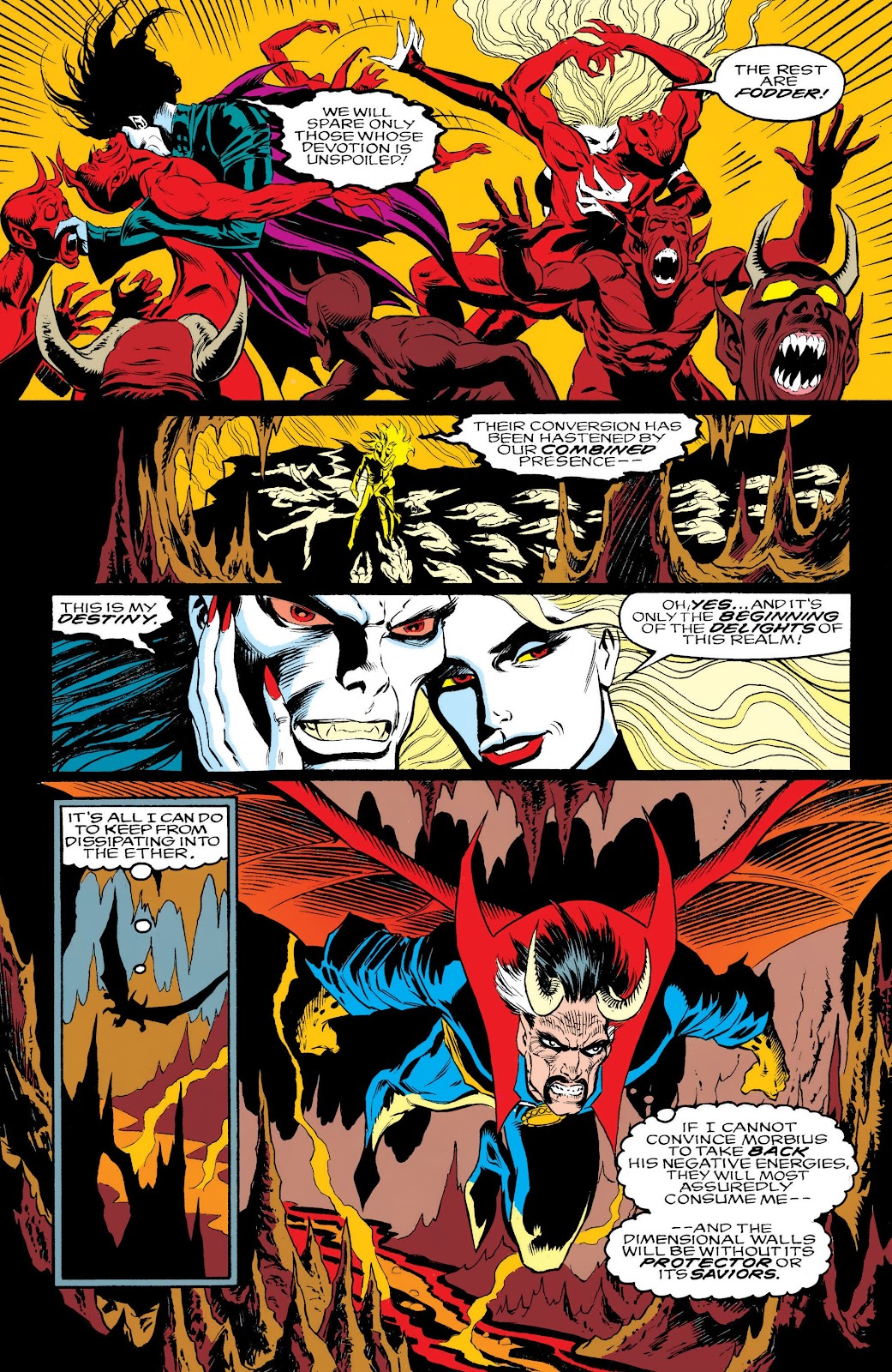Doctor Strange Epic Collection: Infinity War issue Nightmare on Bleecker Street (Part 1) - Page 198