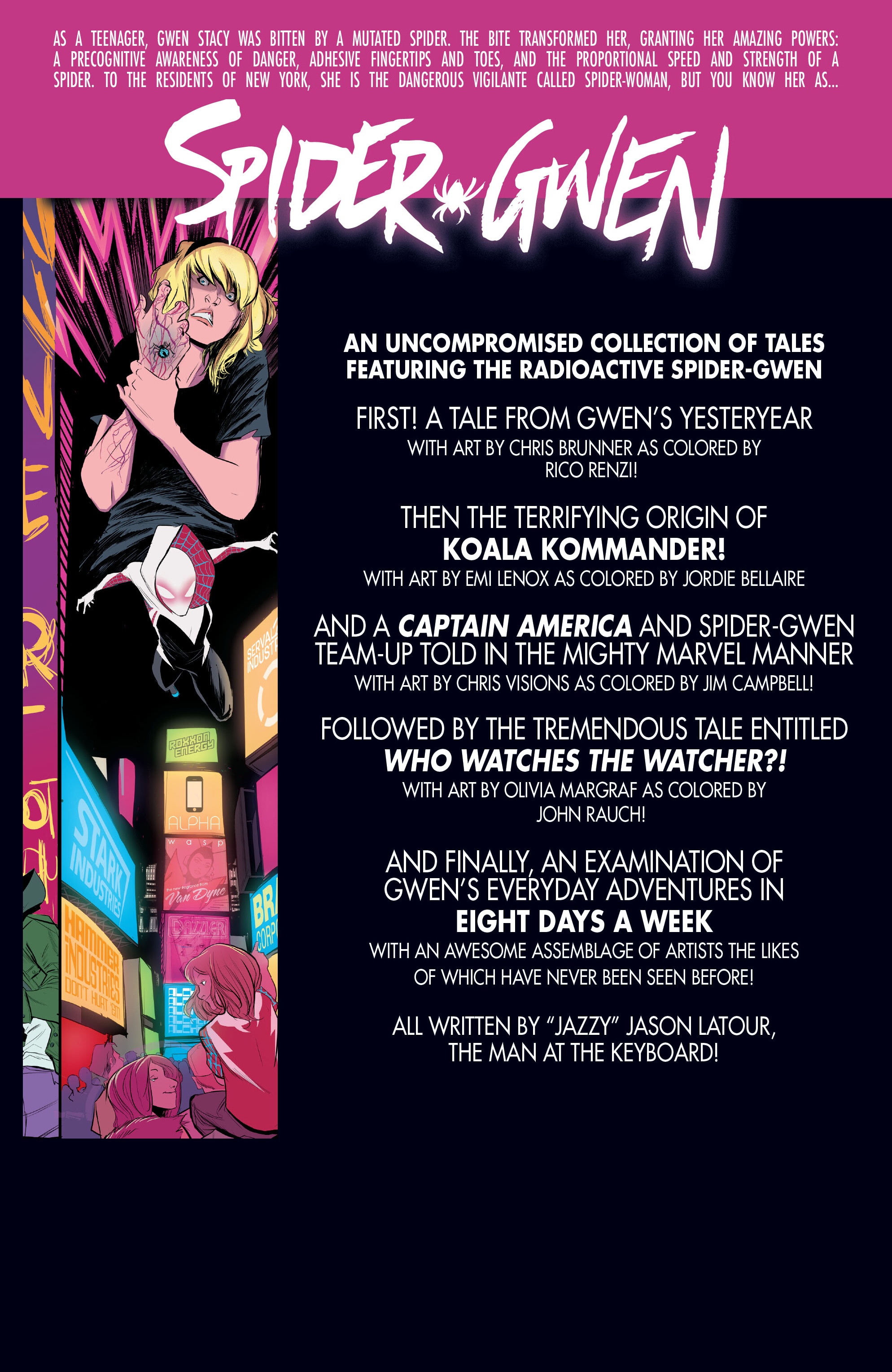 Spider-Gwen: Ghost-Spider - Edge of Spider-Verse (Modern Era Epic Collection) chapter 1 page 6
