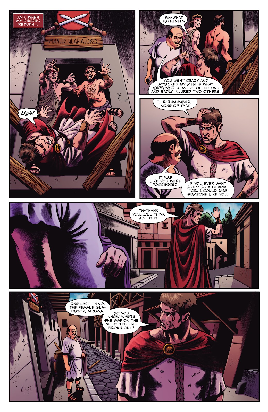 Britannia: Great Fire of Rome issue Full - Page 39