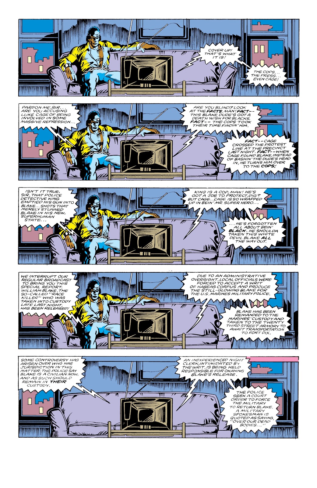 Power Man And Iron Fist Epic Collection: Revenge! issue Hardball (Part 2) - Page 158
