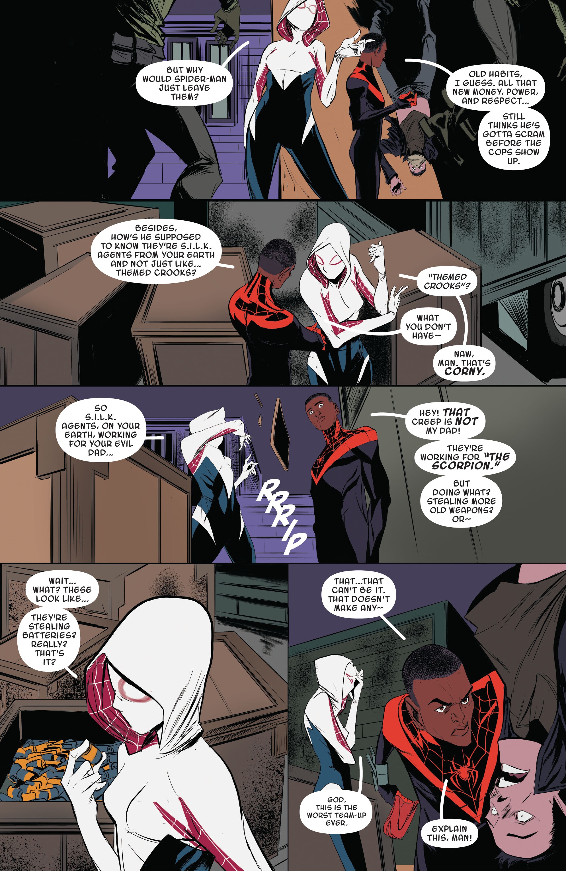 Spider-Gwen: Ghost-Spider - Edge of Spider-Verse (Modern Era Epic Collection) chapter 2 page 6