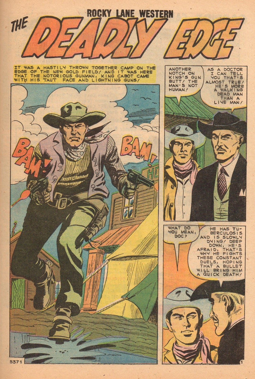 Rocky Lane Western (1954) issue 86 - Page 21