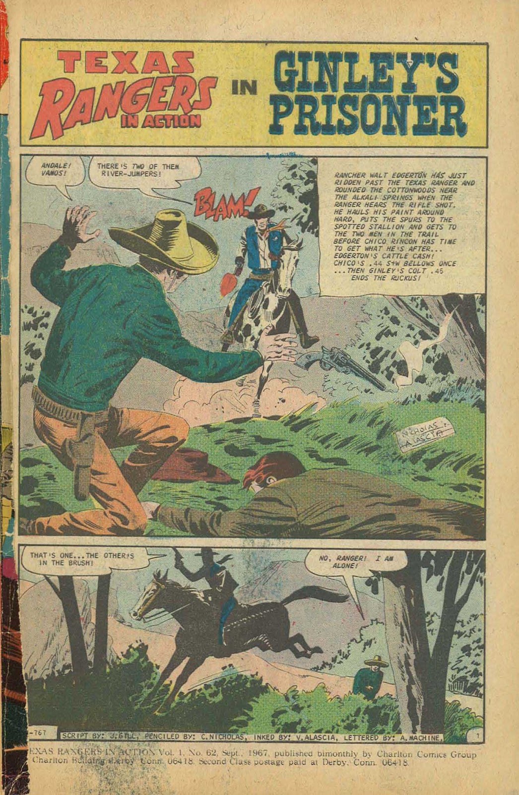 Texas Rangers in Action issue 62 - Page 2