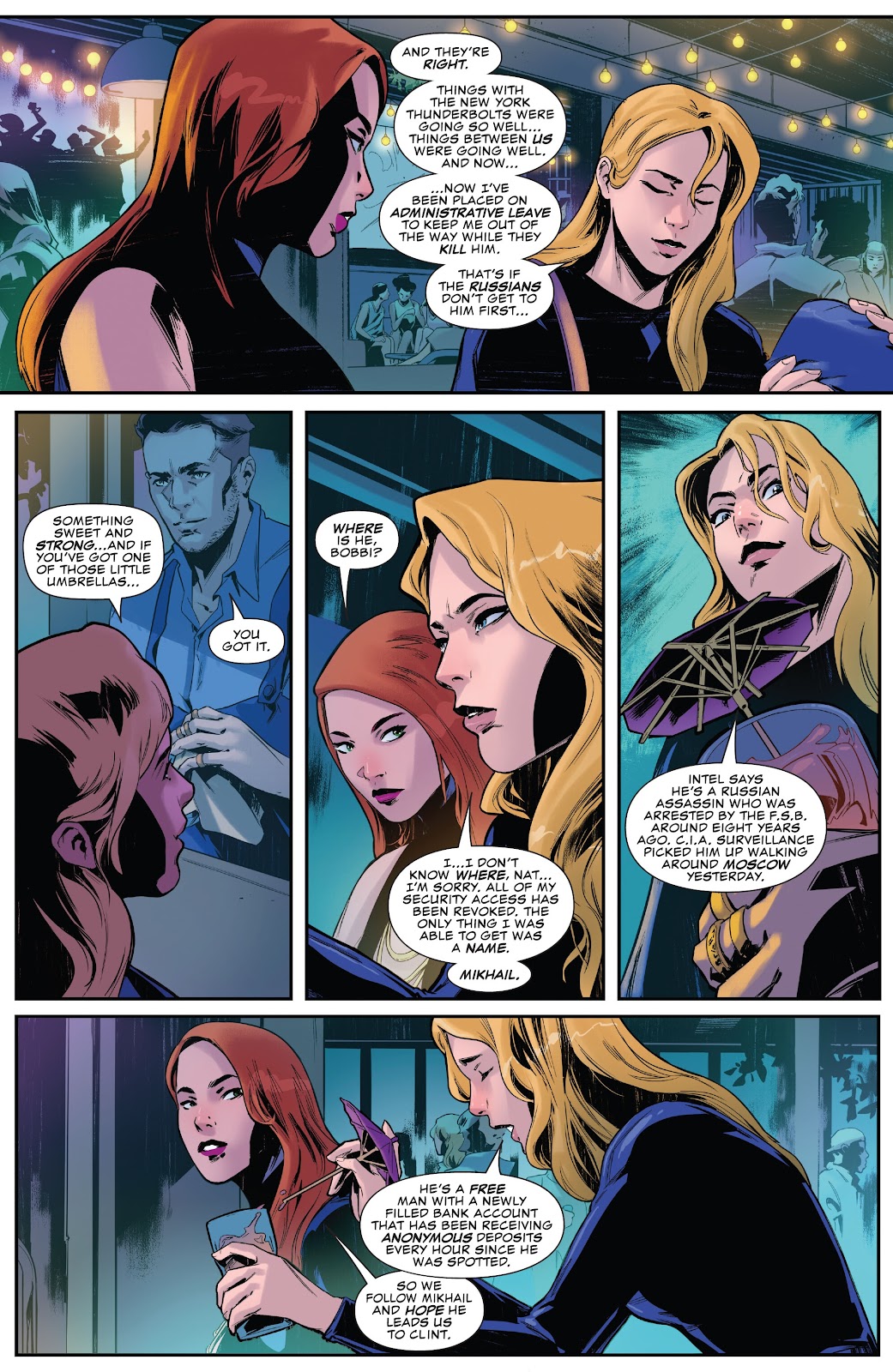 Black Widow and Hawkeye issue 1 - Page 13