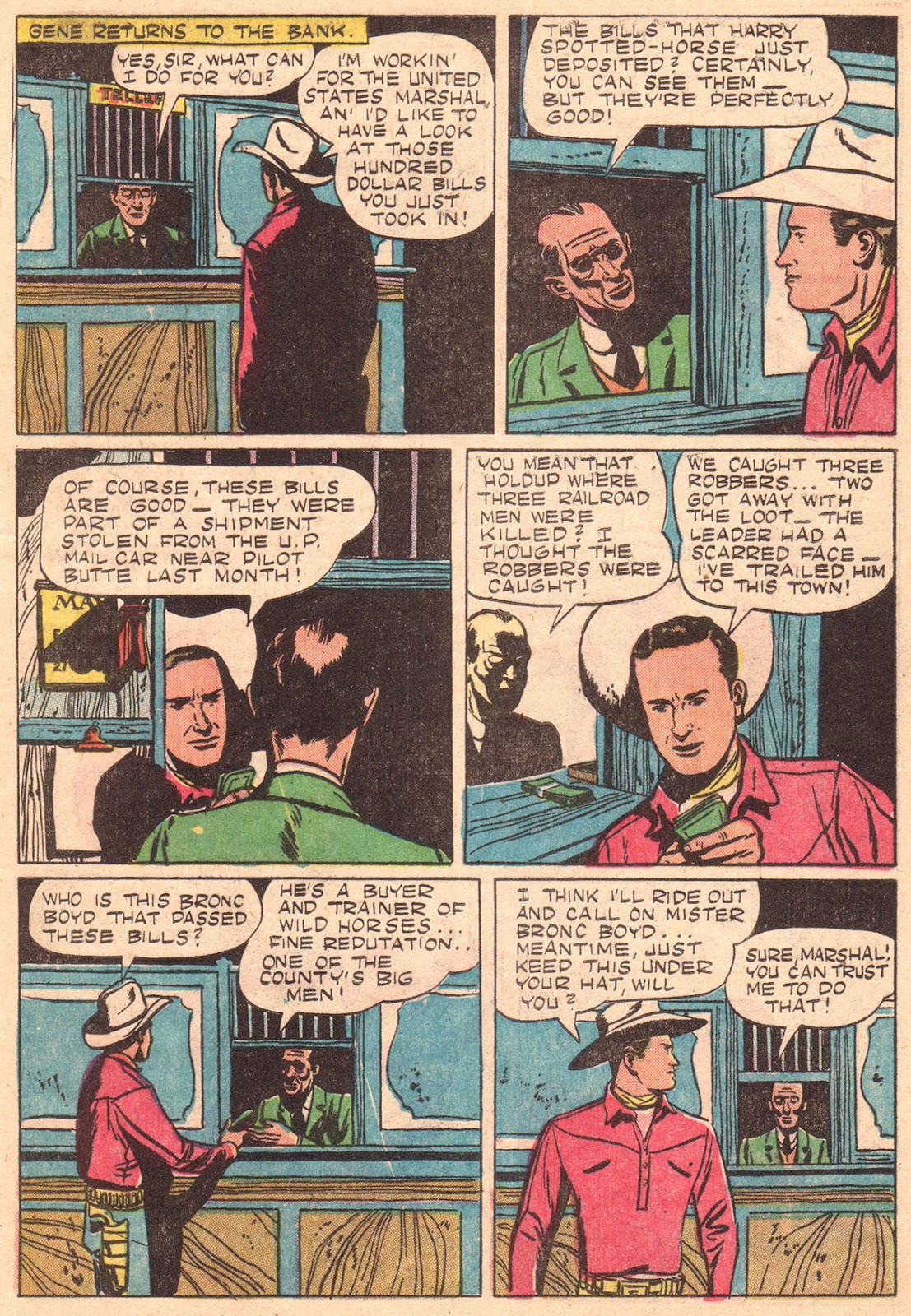 Gene Autry Comics (1946) issue 27 - Page 5