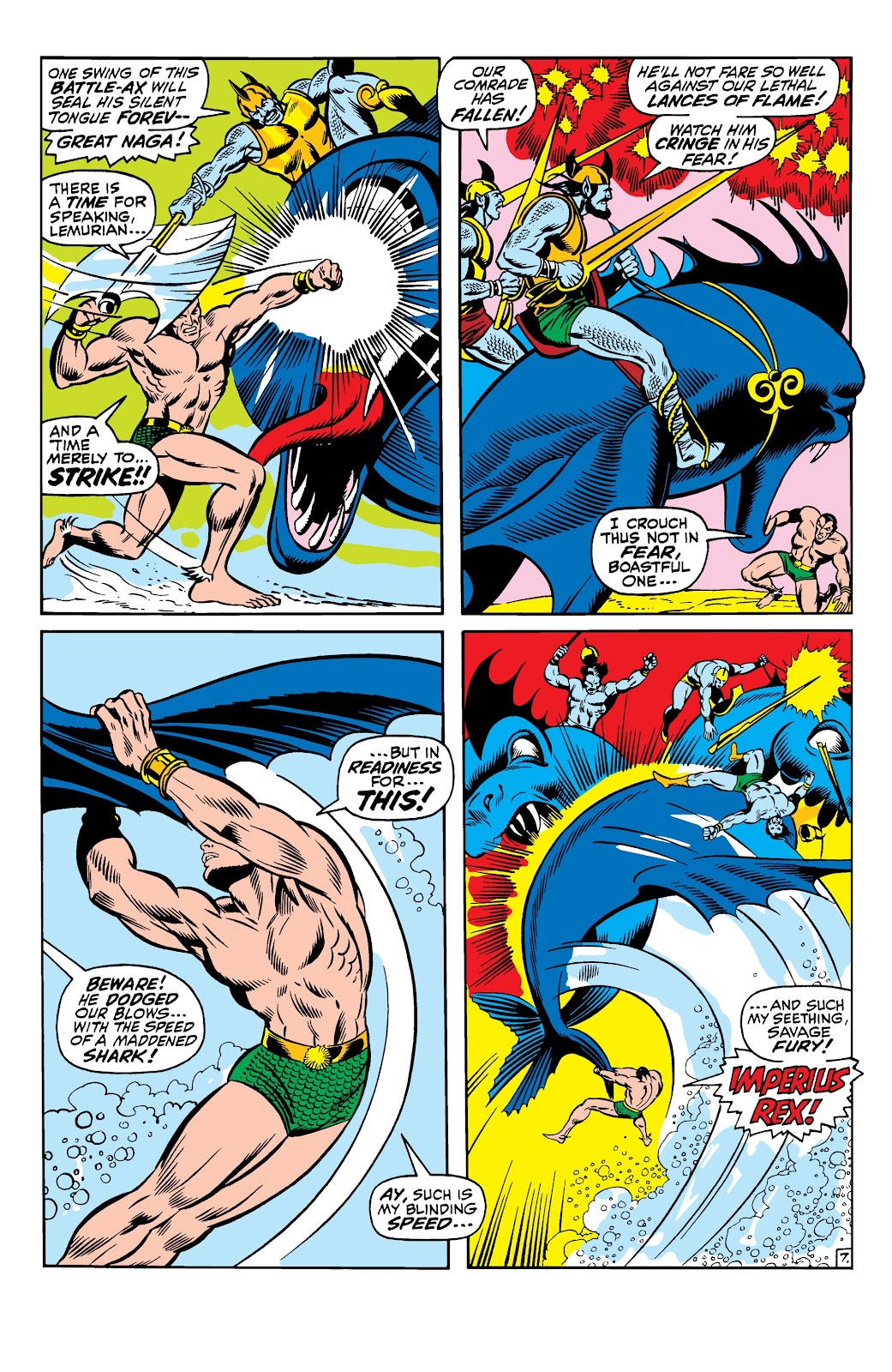 Namor, The Sub-Mariner Epic Collection: Enter The Sub-Mariner issue Who Strikes For Atlantis (Part 1) - Page 201