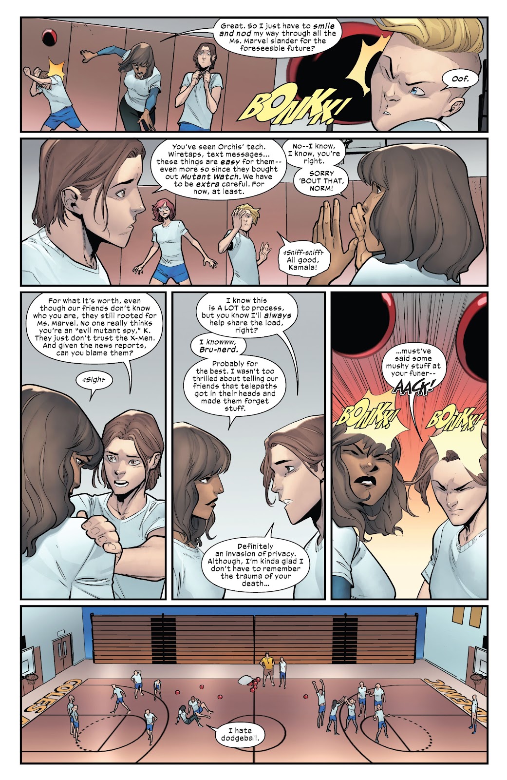 Ms. Marvel: Mutant Menace issue 1 - Page 15