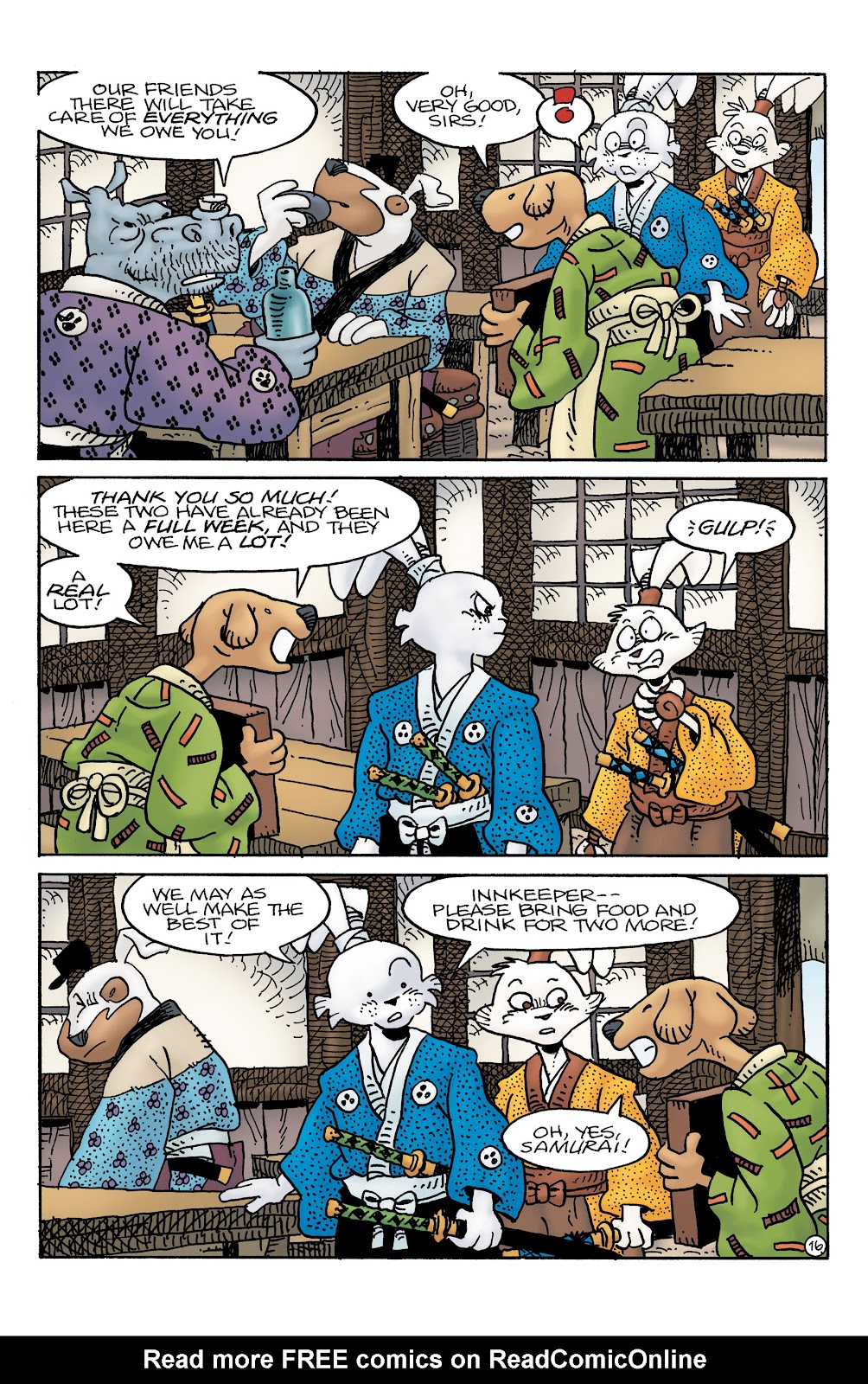 Usagi Yojimbo: The Crow issue 1 - Page 18