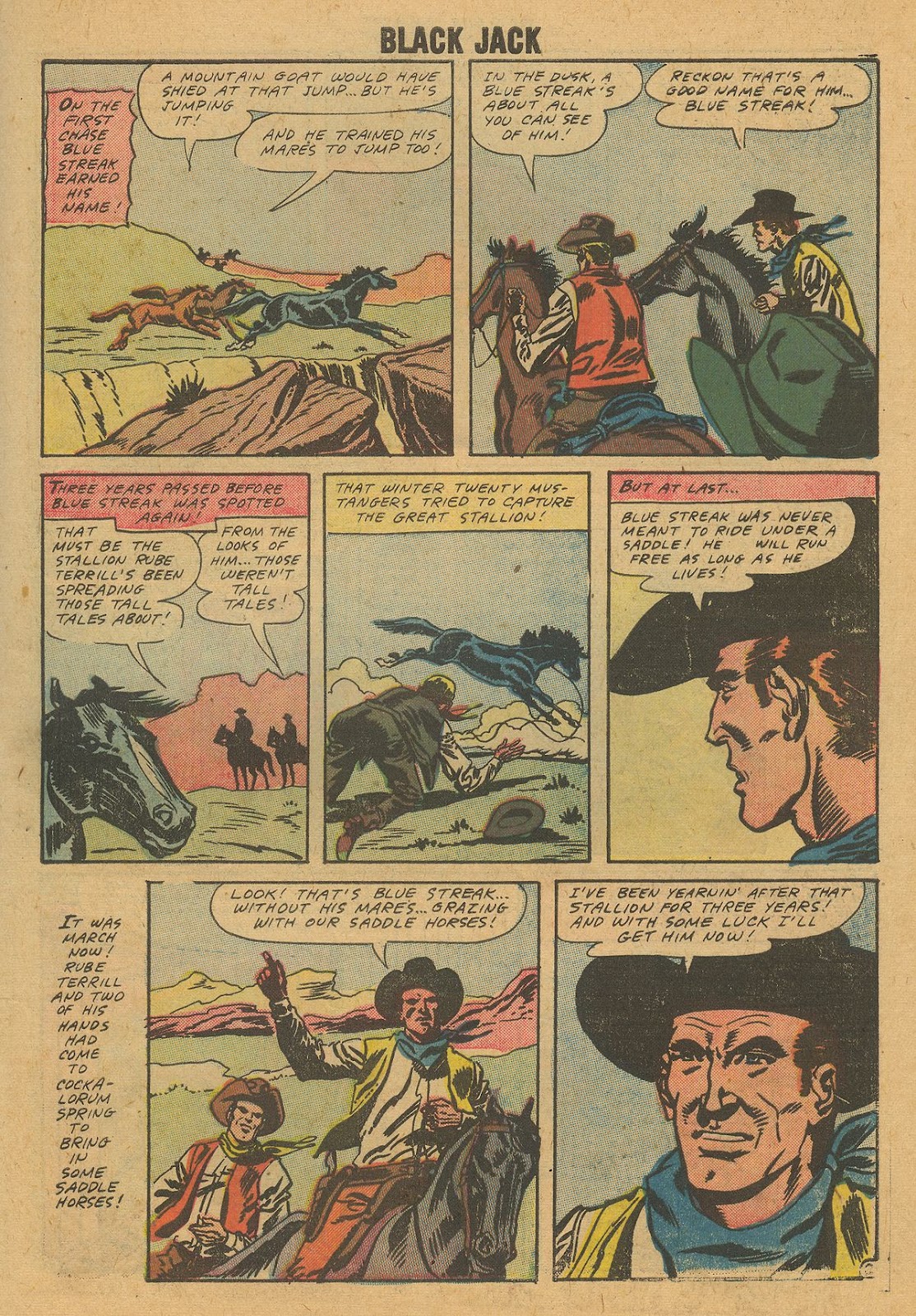 Rocky Lane's Black Jack issue 24 - Page 27