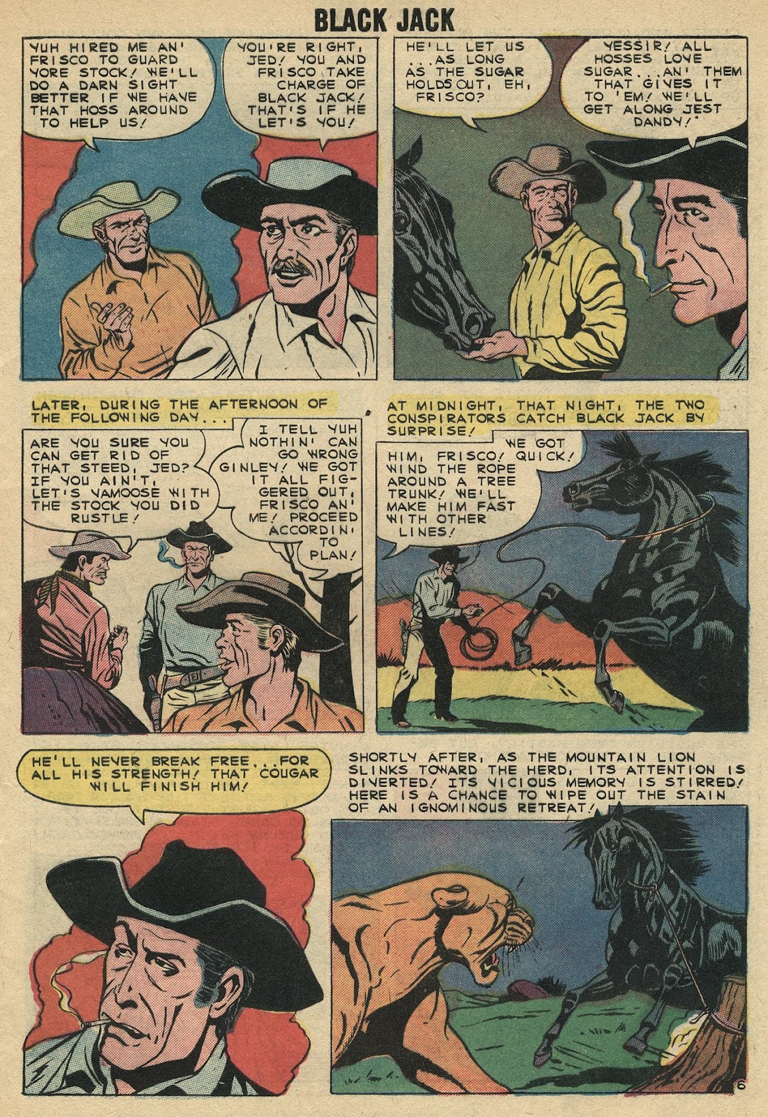 Rocky Lane's Black Jack issue 29 - Page 9