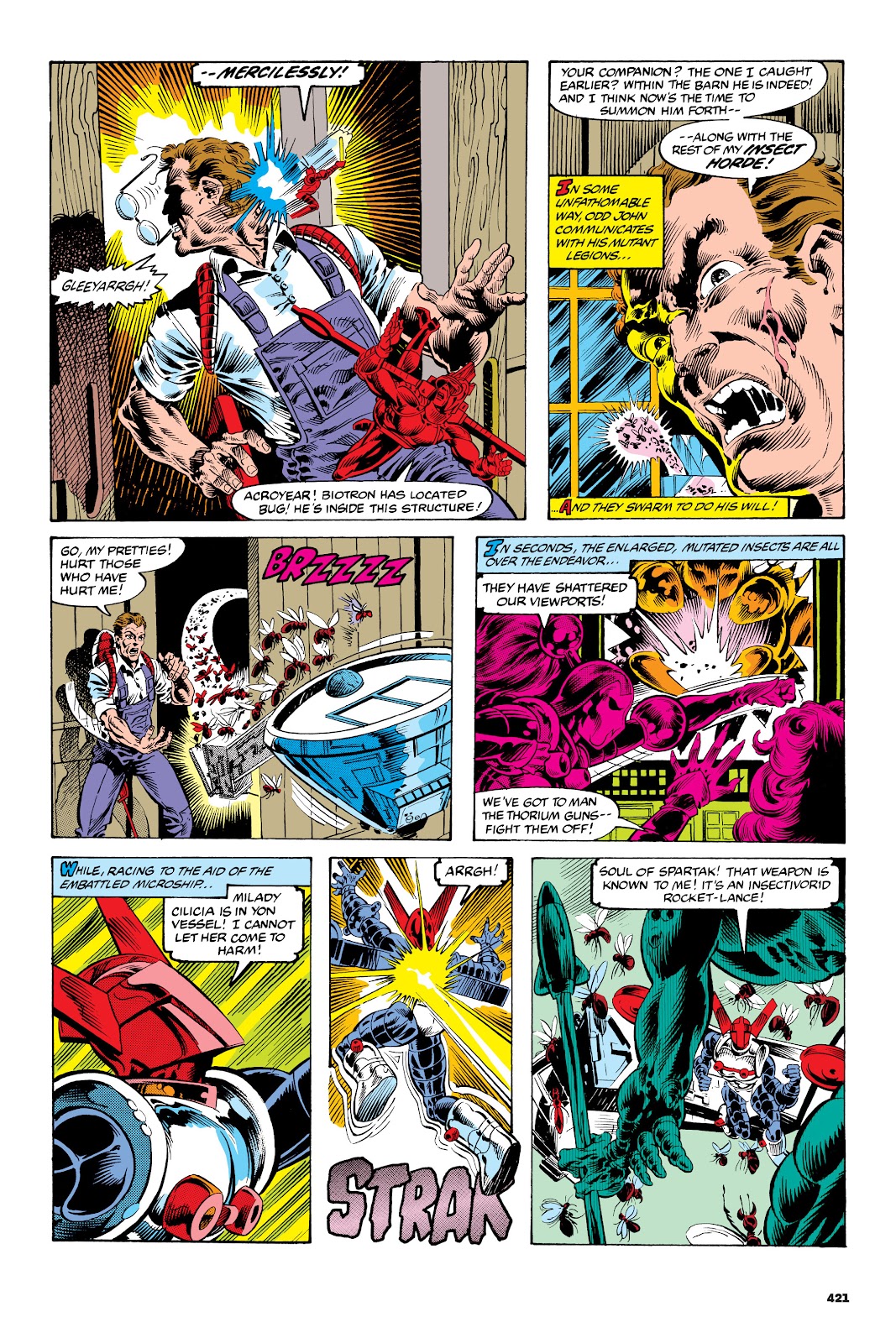 Micronauts: The Original Marvel Years Omnibus issue TPB (Part 2) - Page 159