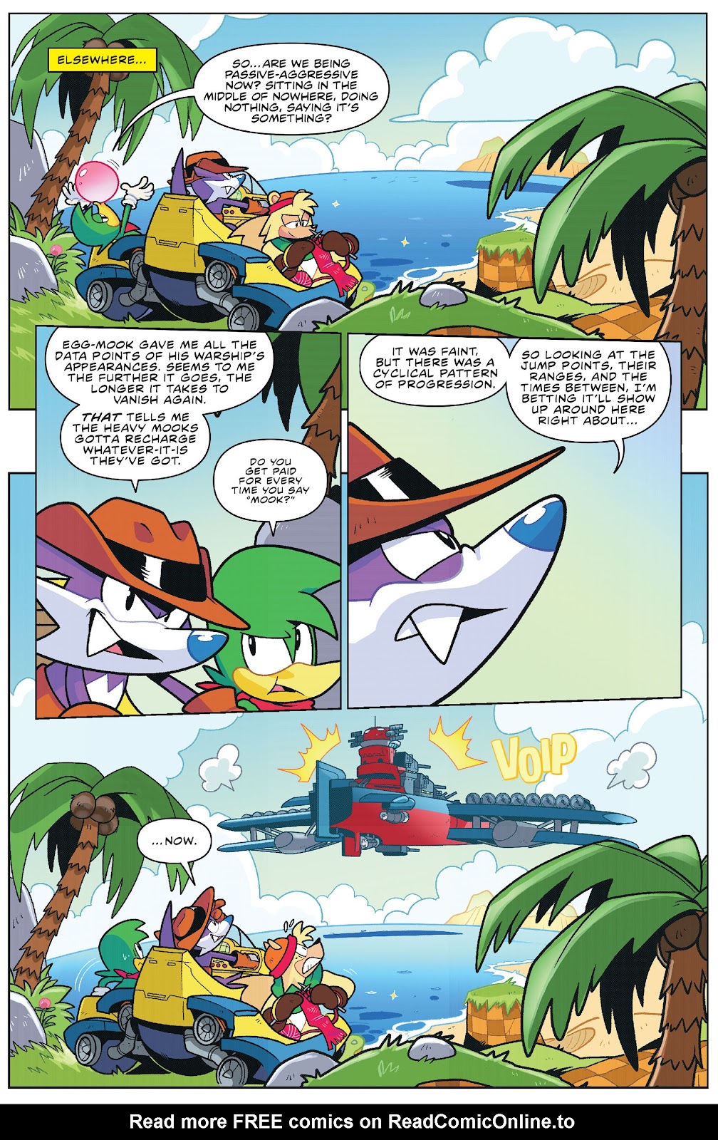 Sonic the Hedgehog: Fang the Hunter issue 3 - Page 12