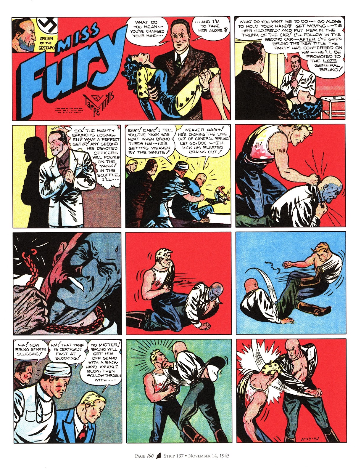 Miss Fury: Sensational Sundays 1941-1944 issue TPB - Page 168
