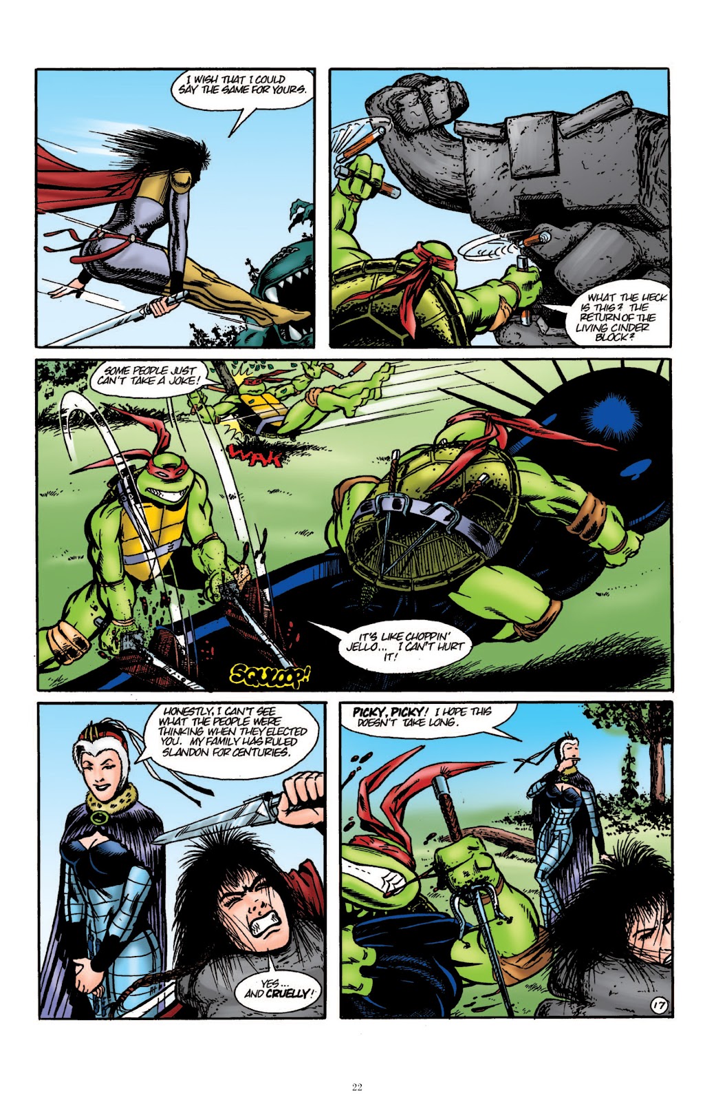 Teenage Mutant Ninja Turtles Classics issue Vol. 1 - Page 22