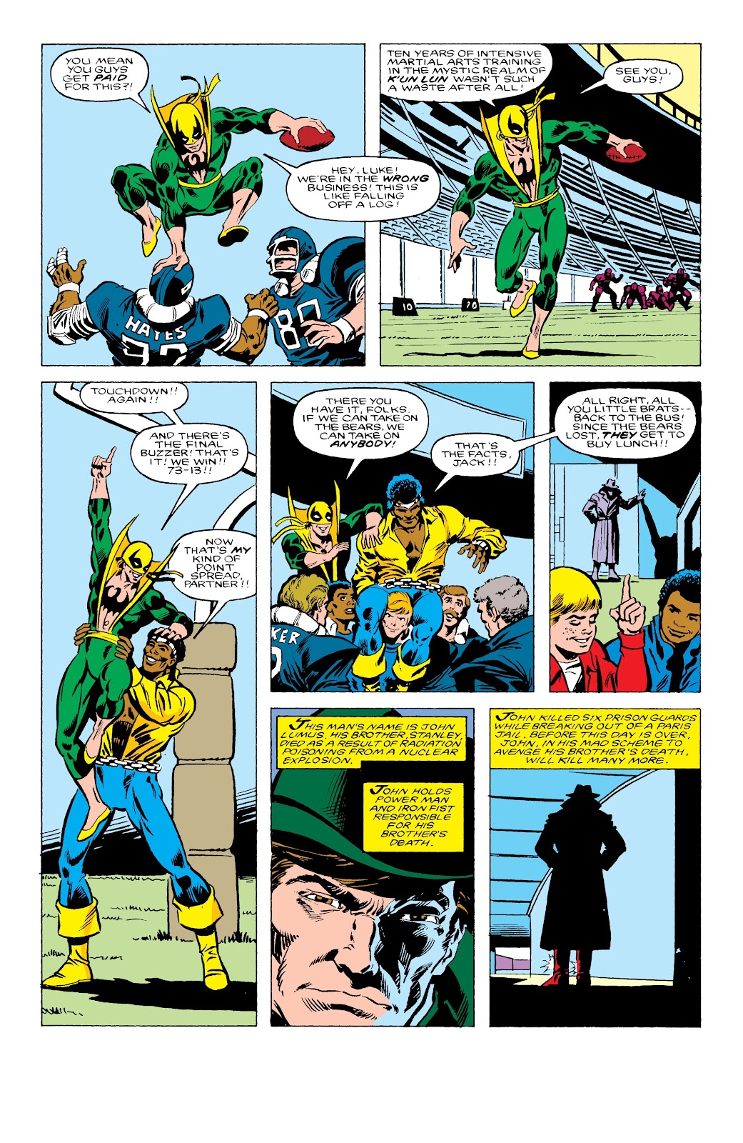 Power Man And Iron Fist Epic Collection: Revenge! issue Hardball (Part 2) - Page 198