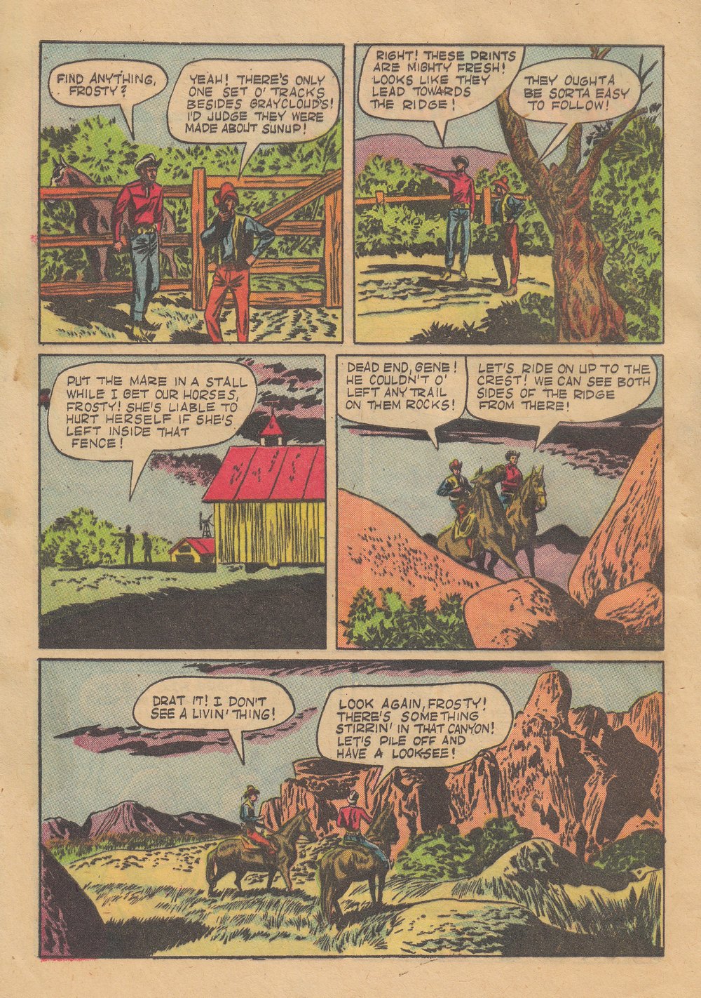 Gene Autry Comics (1946) issue 37 - Page 4