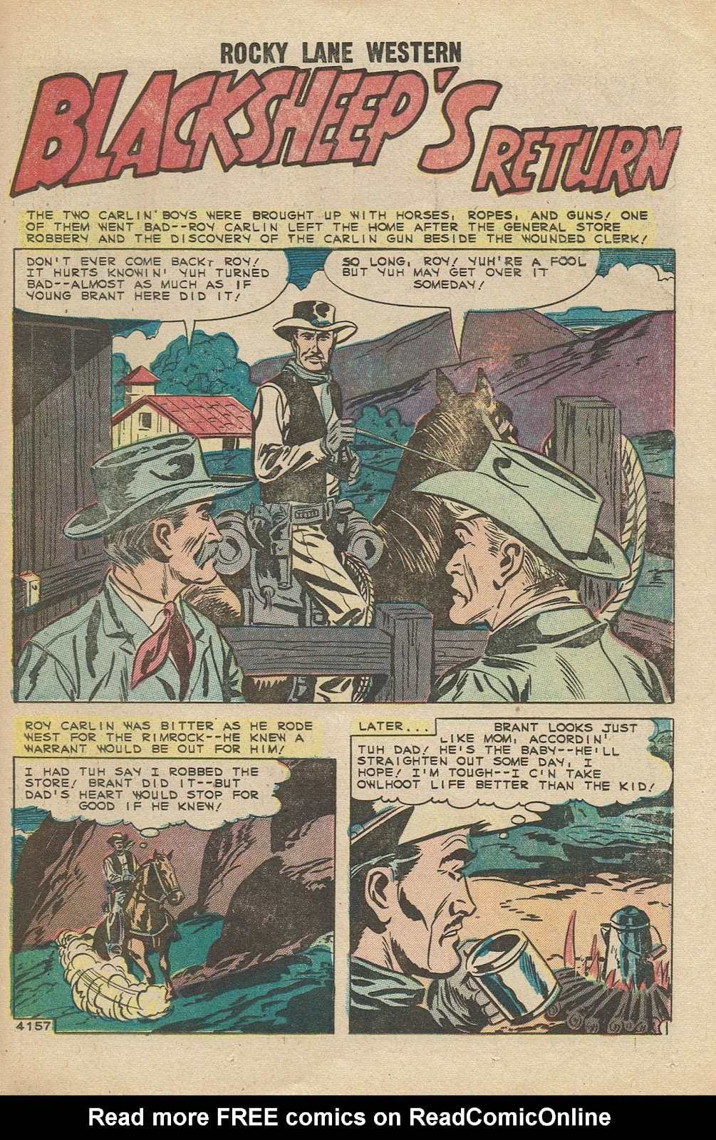 Rocky Lane Western (1954) issue 85 - Page 23