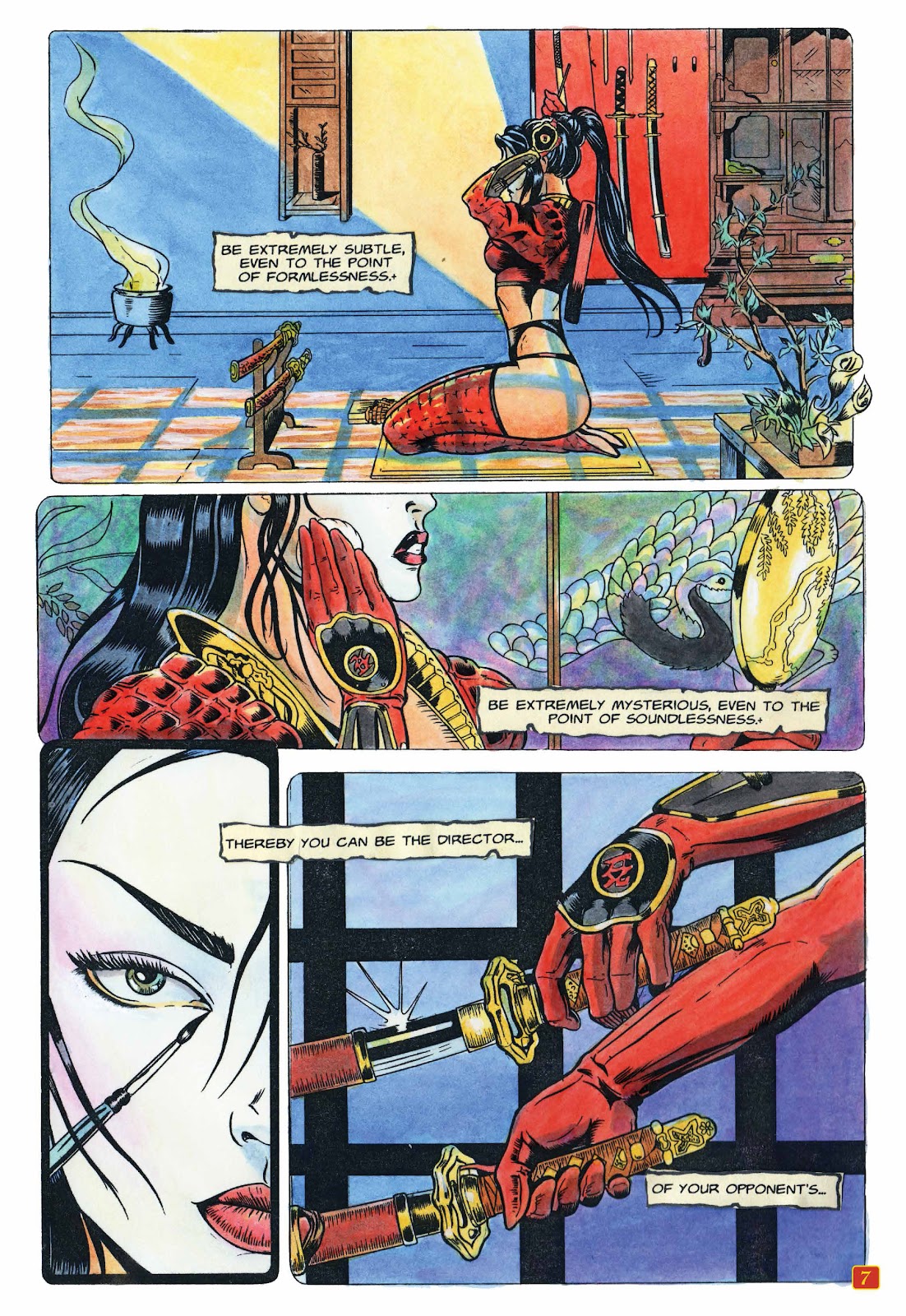 Shi: The Way of the Warrior – Original Art Edition issue TPB - Page 11