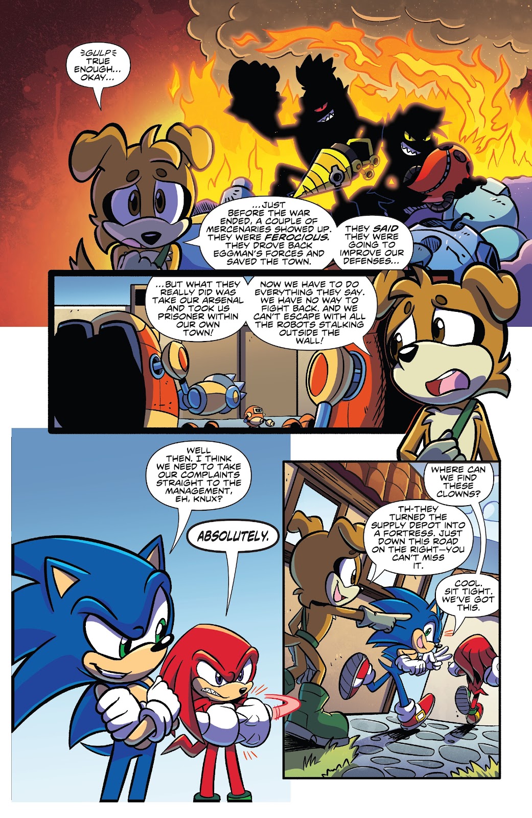 Sonic the Hedgehog: Knuckles' Greatest Hits issue TPB - Page 9