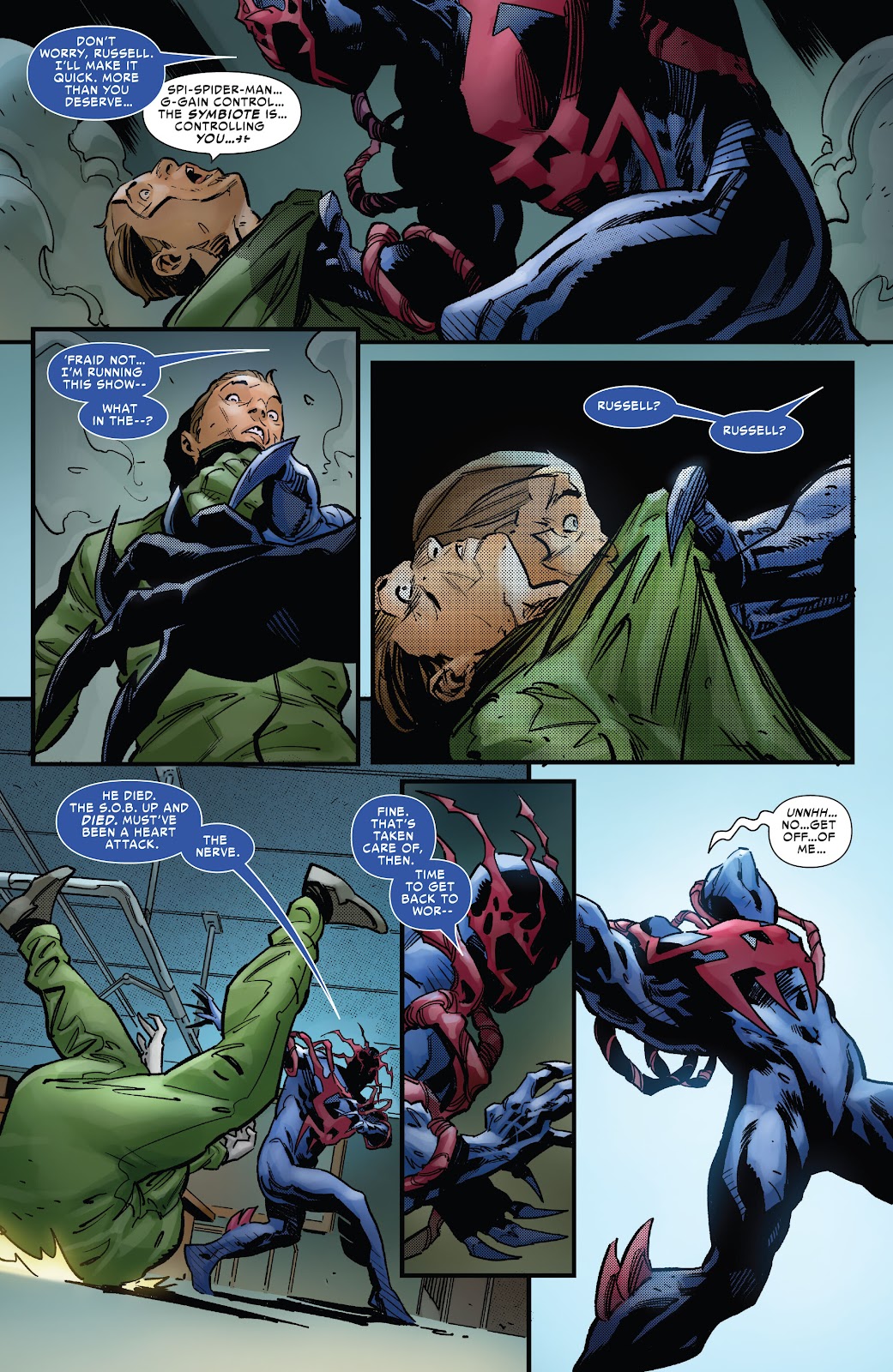 Symbiote Spider-Man 2099 issue 2 - Page 8