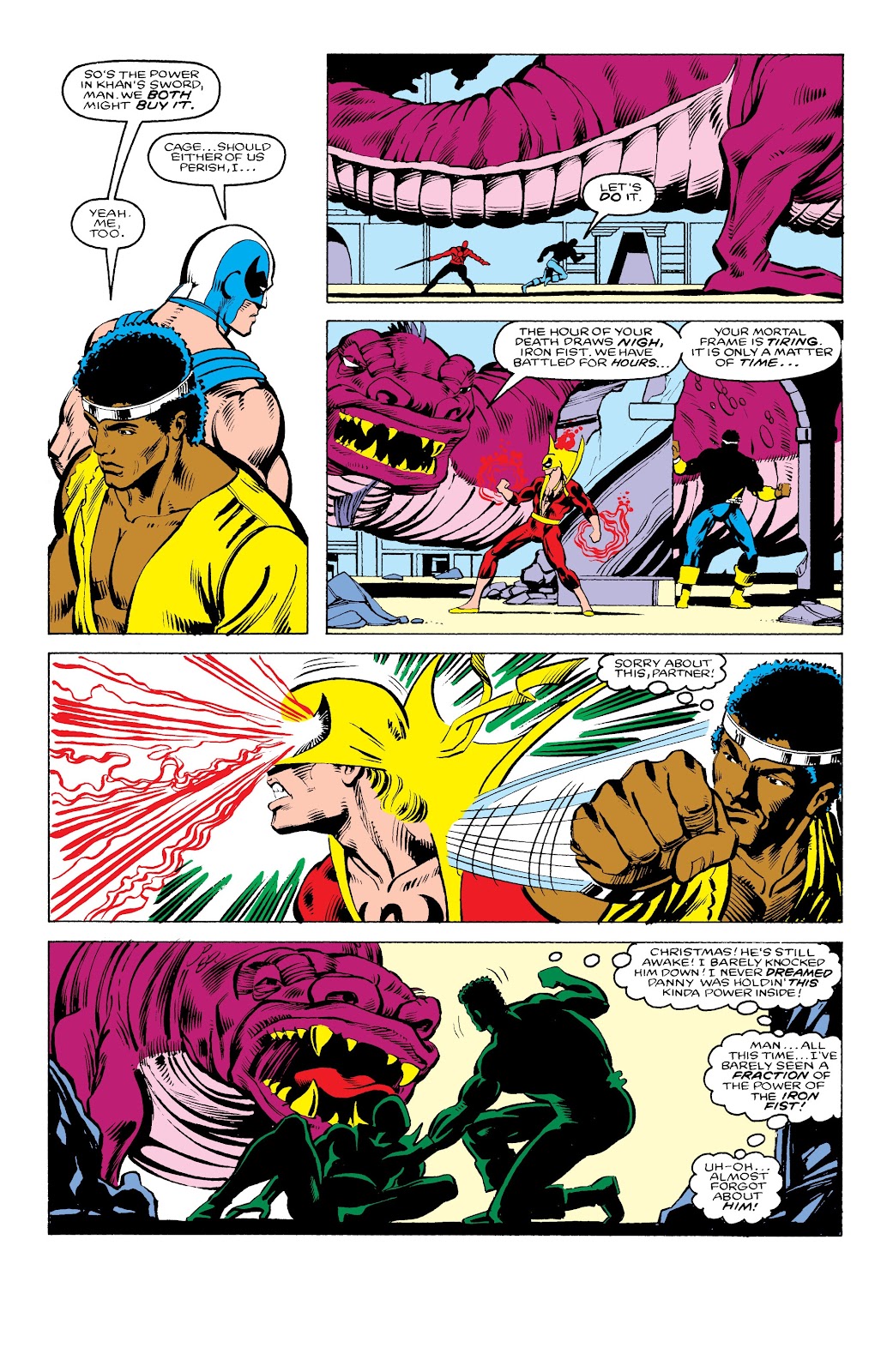 Power Man And Iron Fist Epic Collection: Revenge! issue Hardball (Part 2) - Page 87
