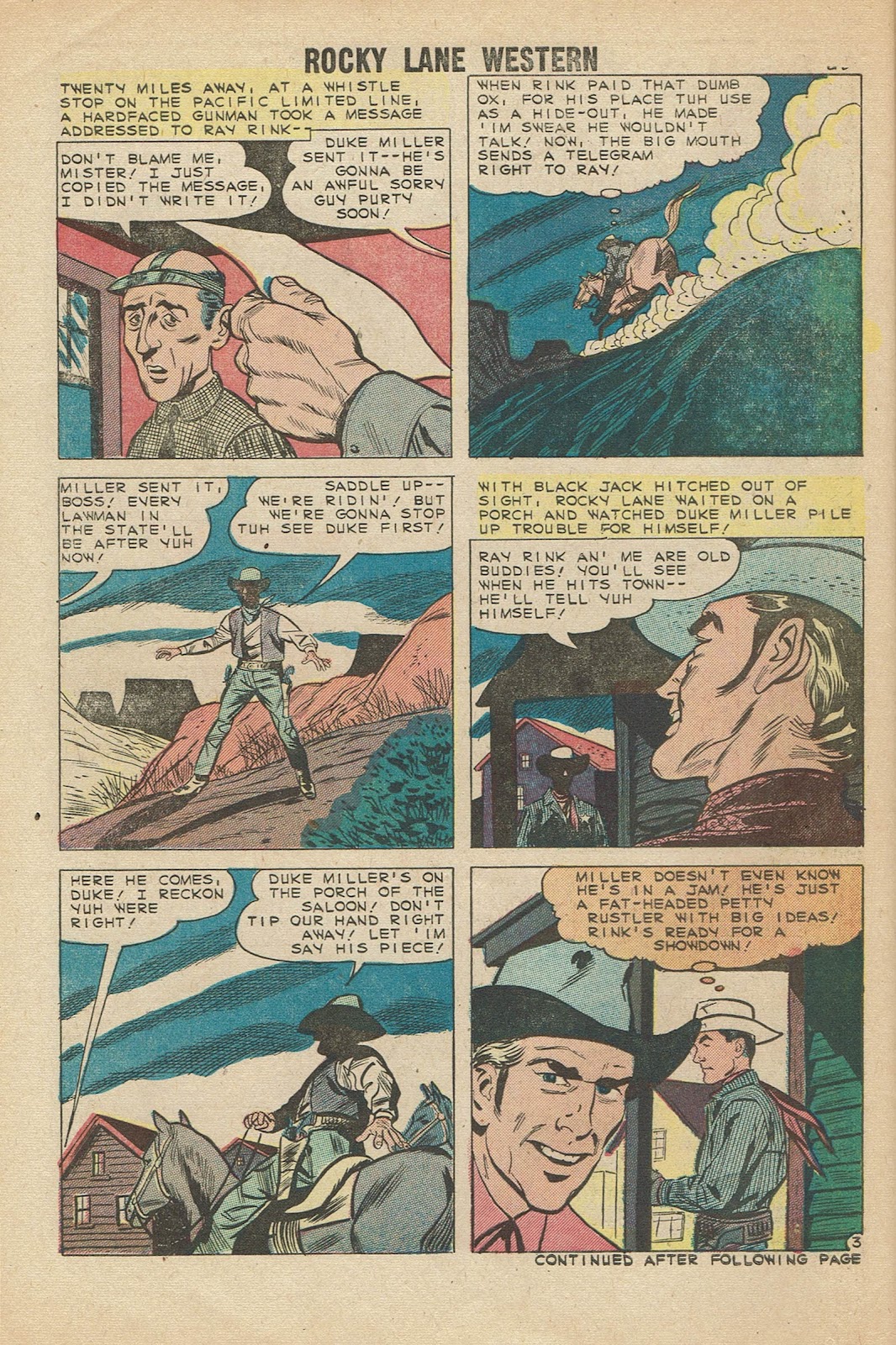 Rocky Lane Western (1954) issue 85 - Page 30