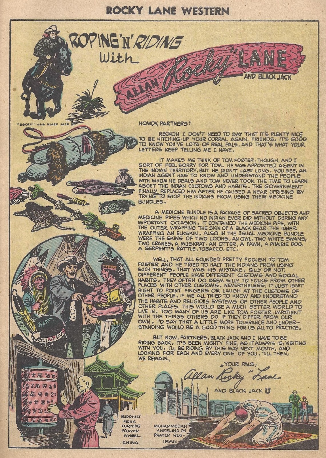 Rocky Lane Western (1954) issue 63 - Page 27