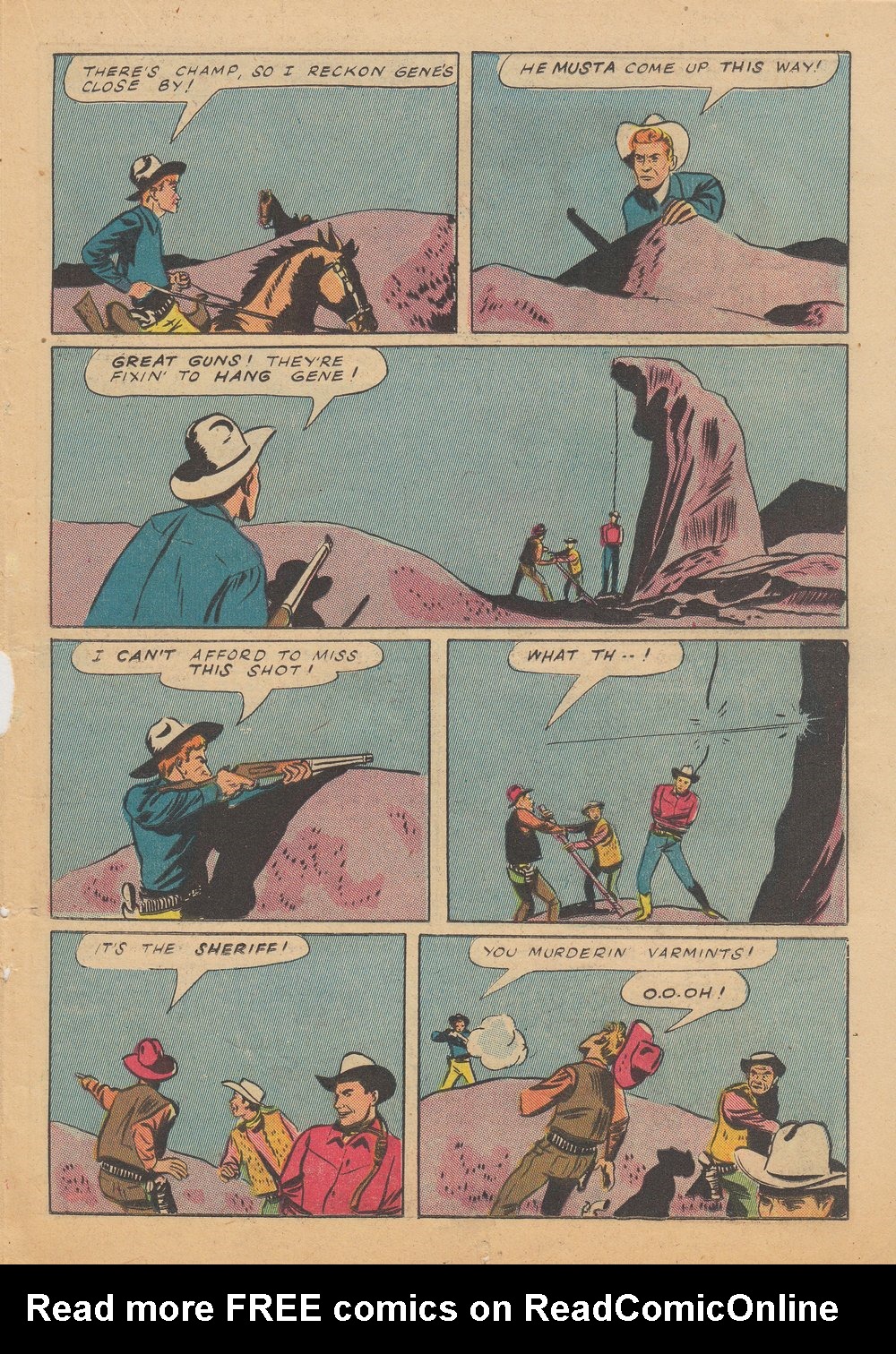 Gene Autry Comics (1946) issue 4 - Page 21