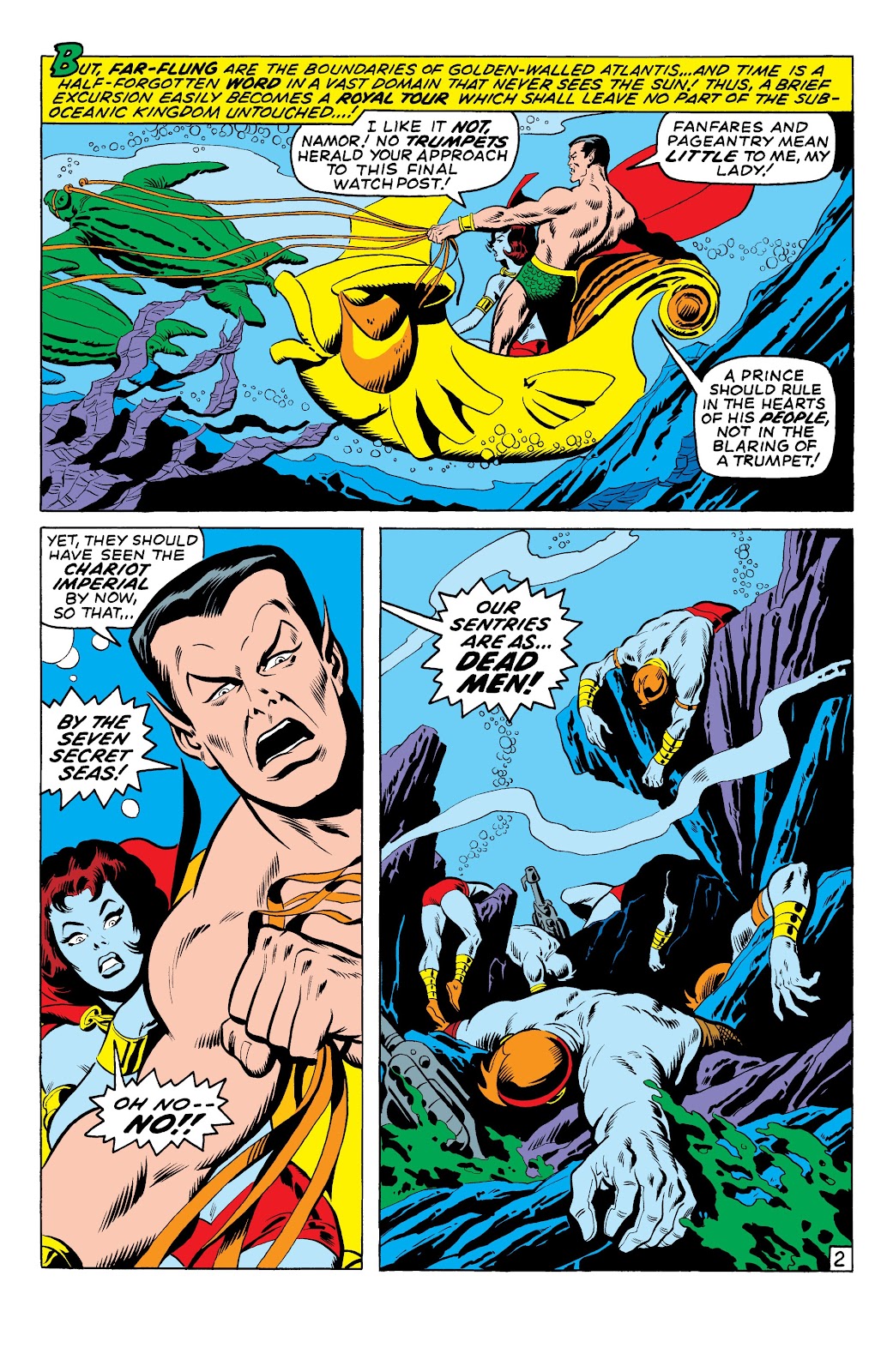 Namor, The Sub-Mariner Epic Collection: Enter The Sub-Mariner issue Who Strikes For Atlantis (Part 2) - Page 213