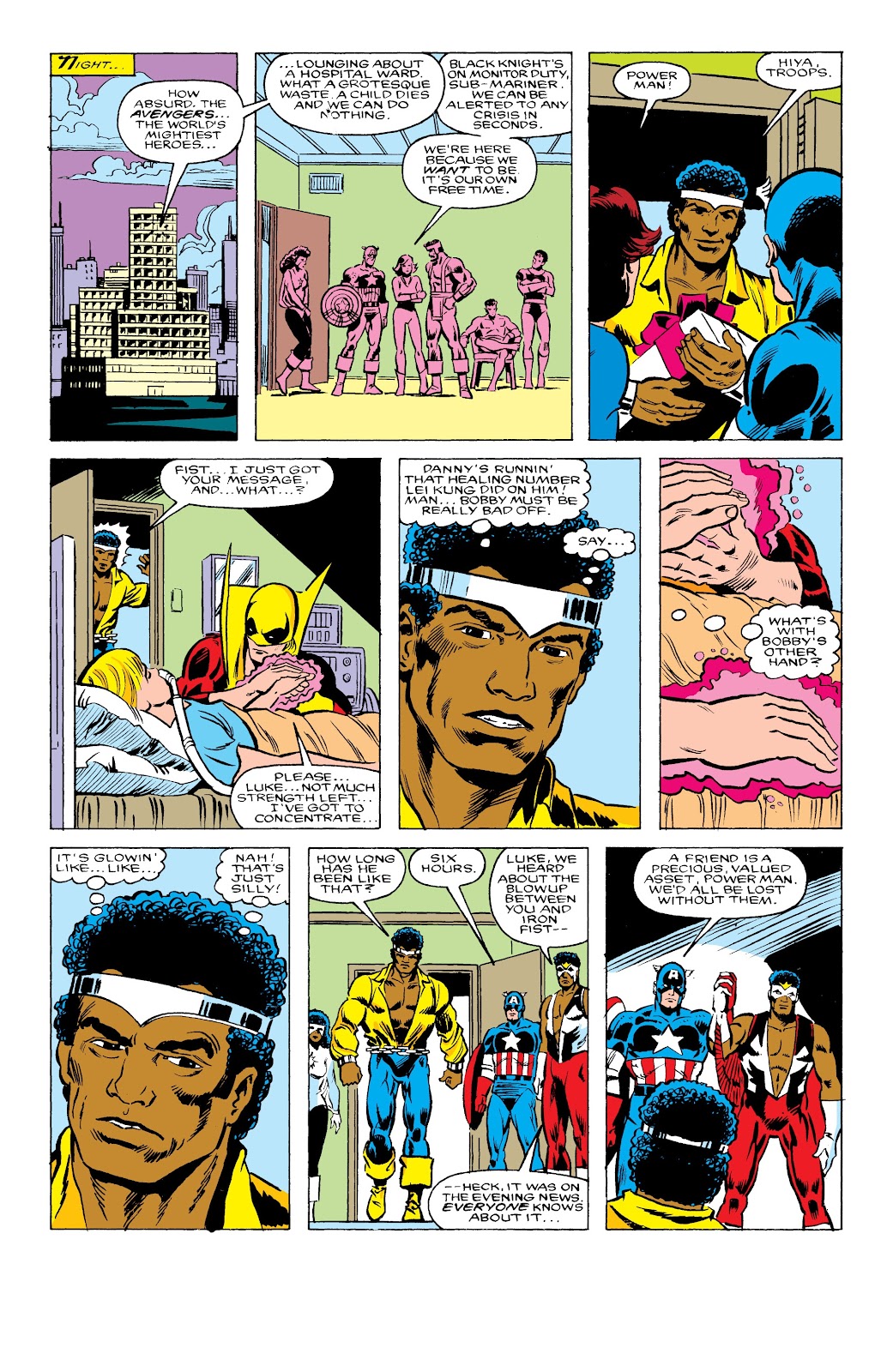 Power Man And Iron Fist Epic Collection: Revenge! issue Hardball (Part 2) - Page 222