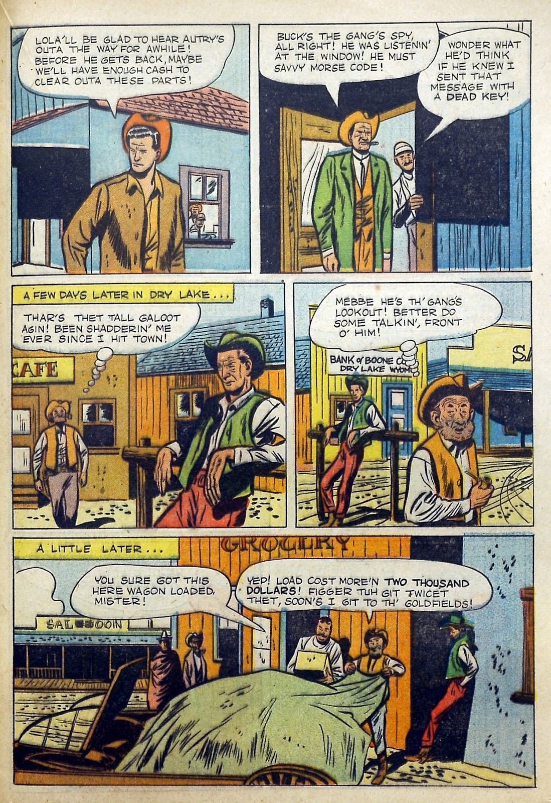 Gene Autry Comics (1946) issue 15 - Page 21