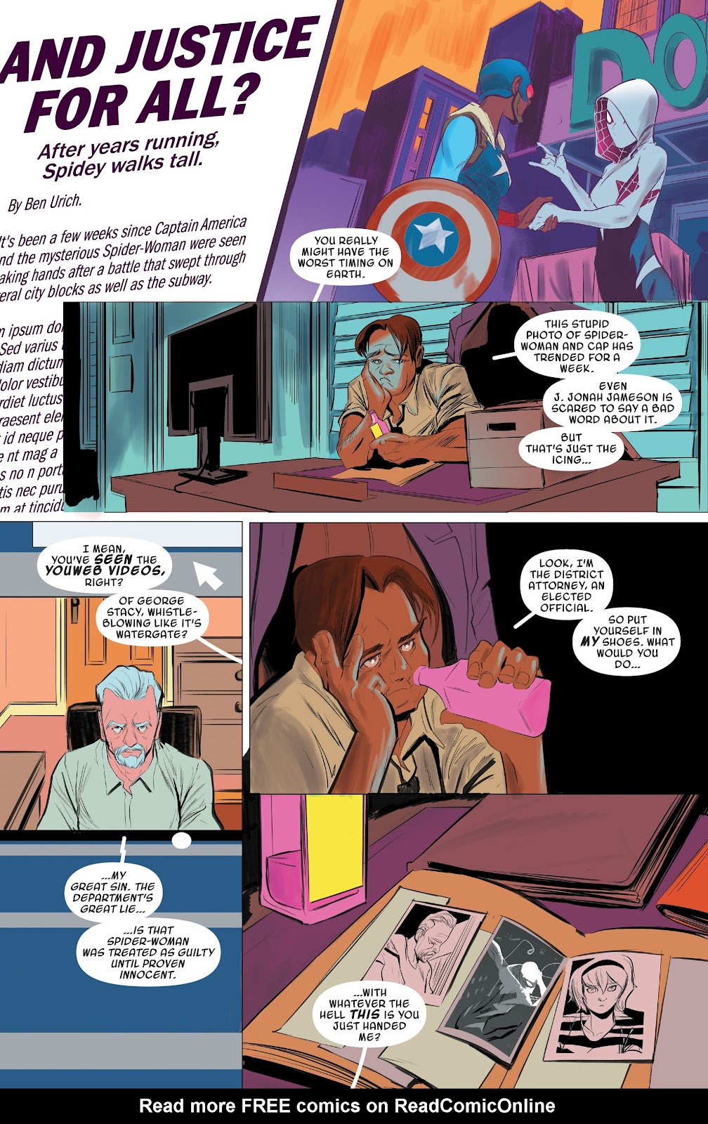 Spider-Gwen: Ghost-Spider Modern Era Epic Collection: Edge of Spider-Verse issue Weapon of Choice (Part 1) - Page 70