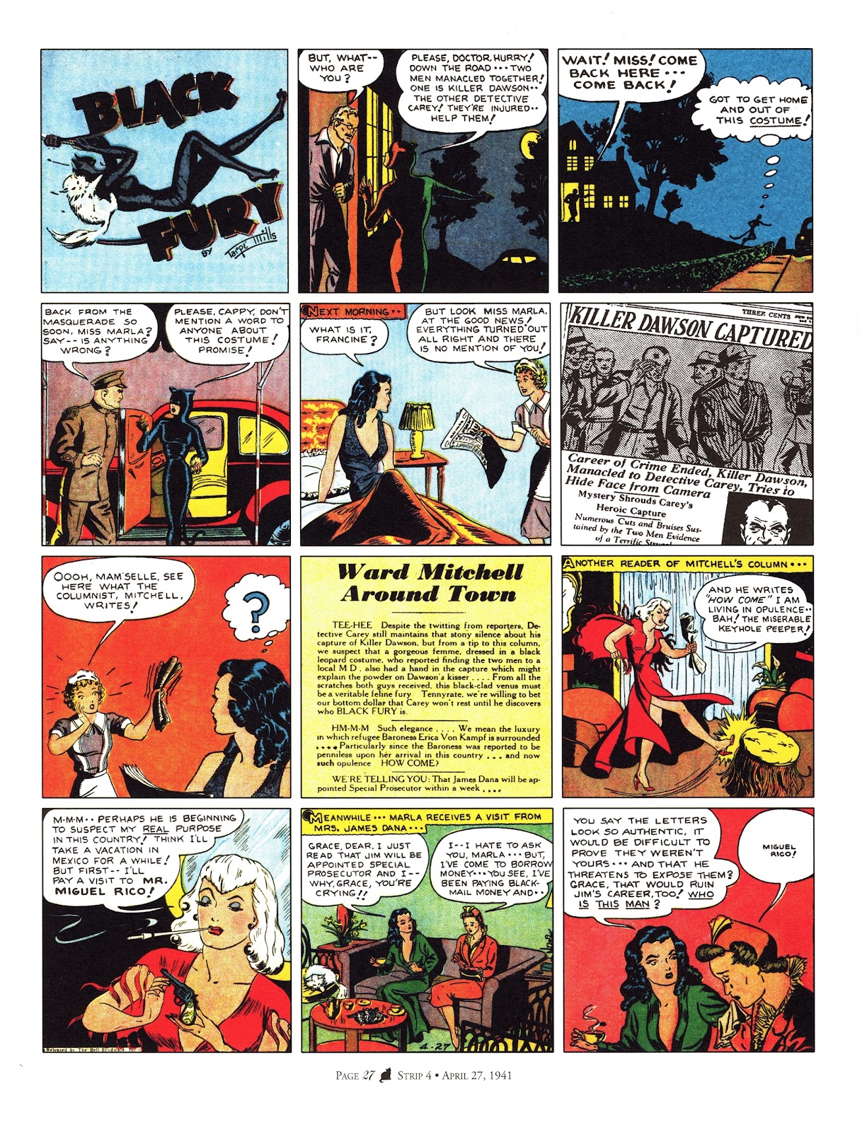 Miss Fury: Sensational Sundays 1941-1944 issue TPB - Page 35