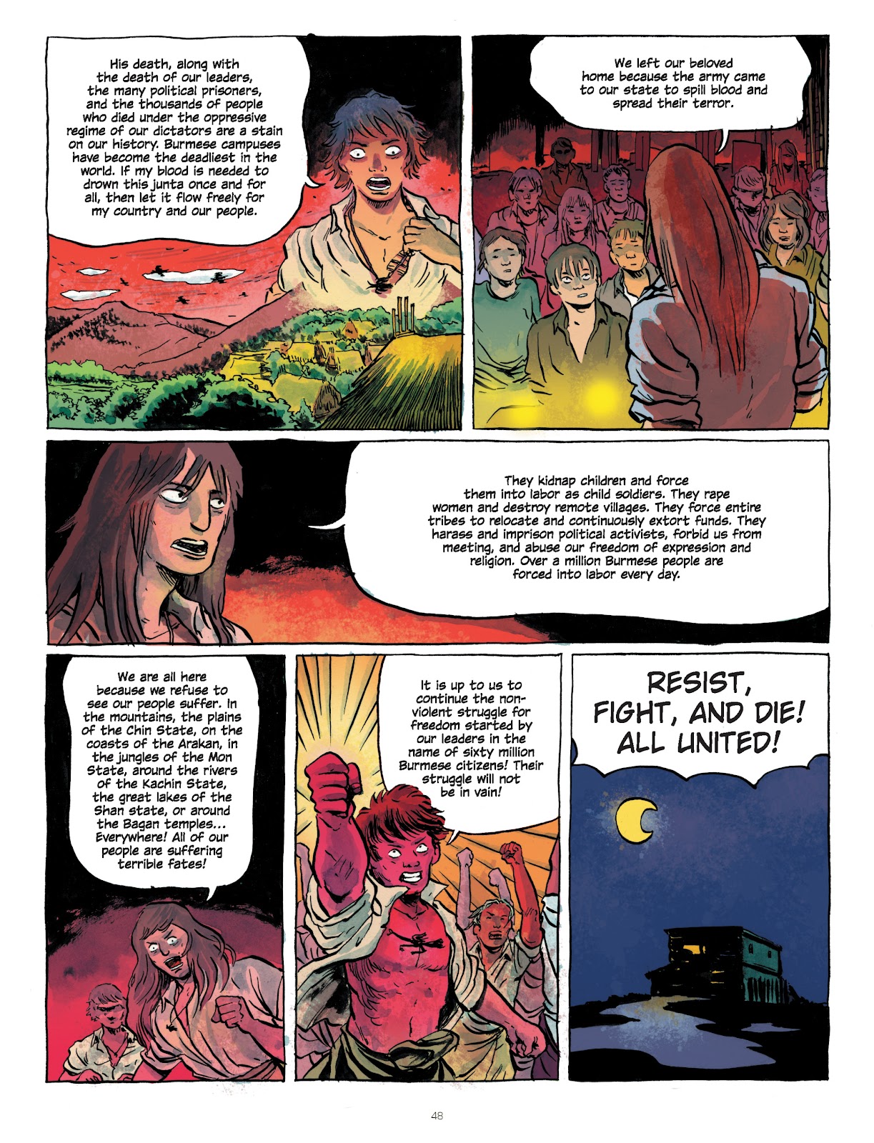 Burmese Moons issue TPB - Page 49