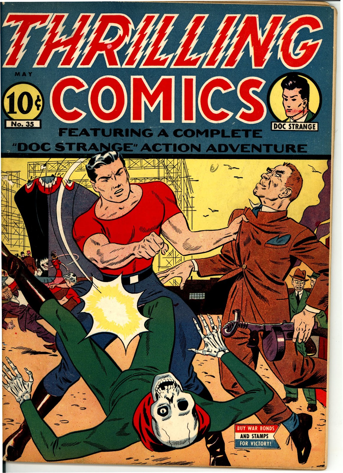 Thrilling Comics (1940) issue 35 - Page 1
