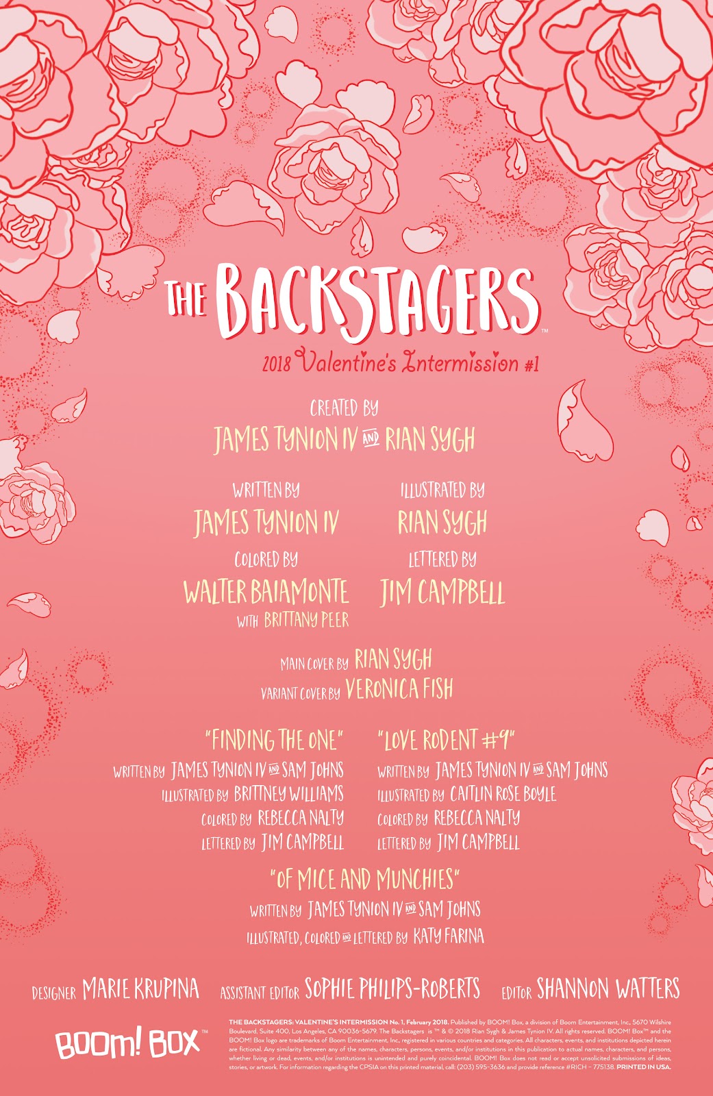 The Backstagers Valentine's Intermission issue Full - Page 2