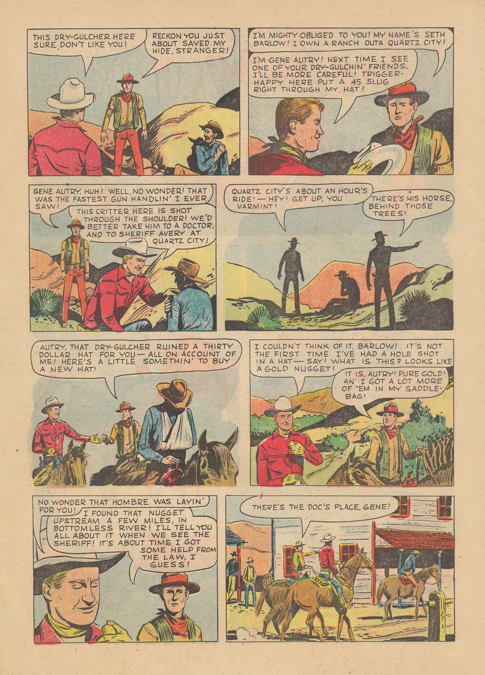Gene Autry Comics (1946) issue 24 - Page 4