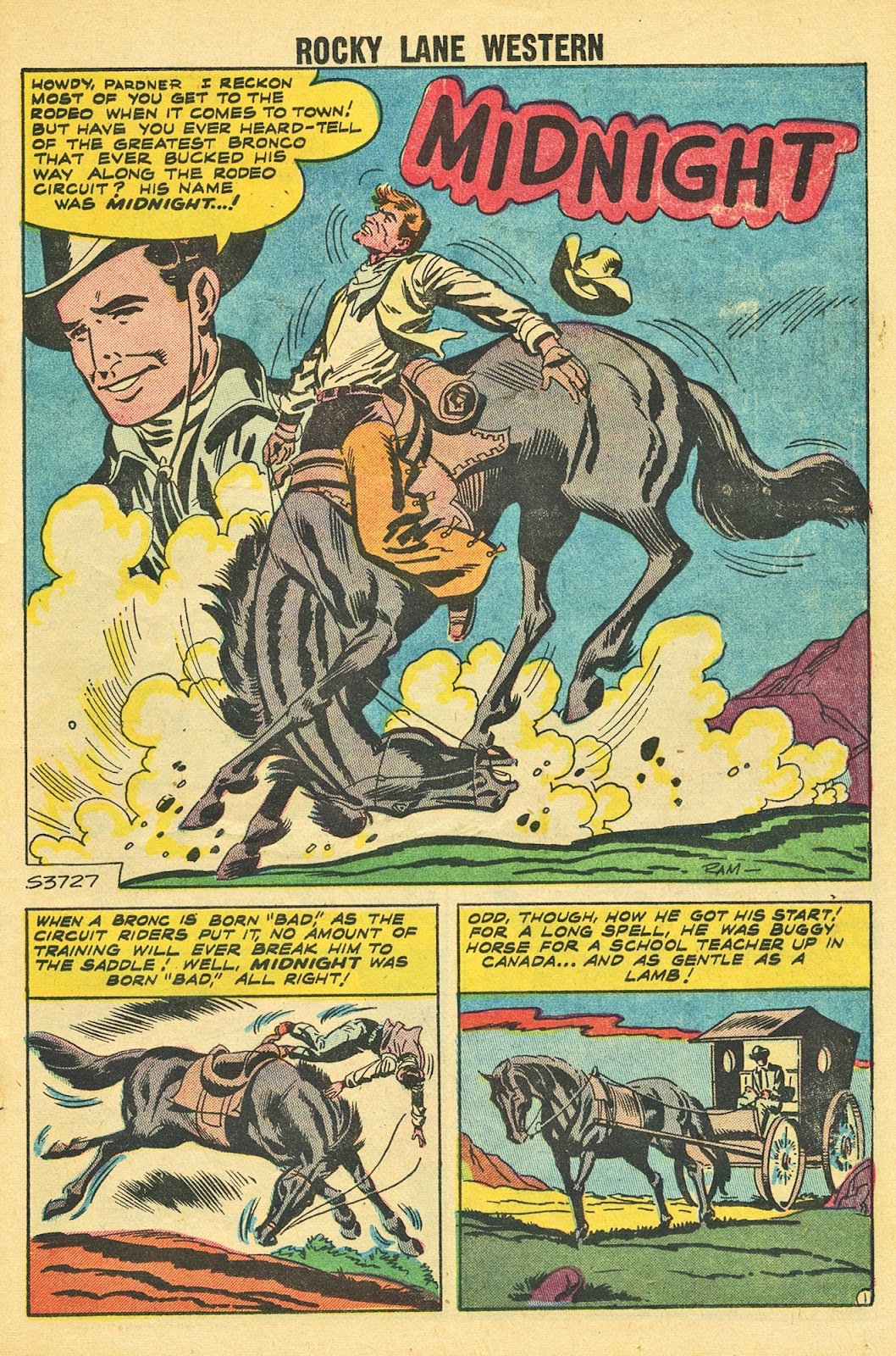 Rocky Lane Western (1954) issue 87 - Page 23