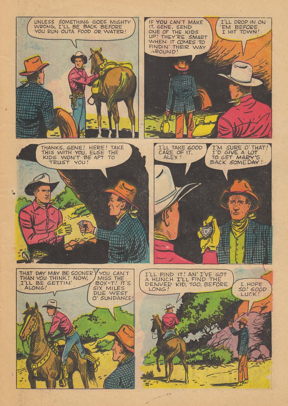 Gene Autry Comics (1946) issue 28 - Page 15