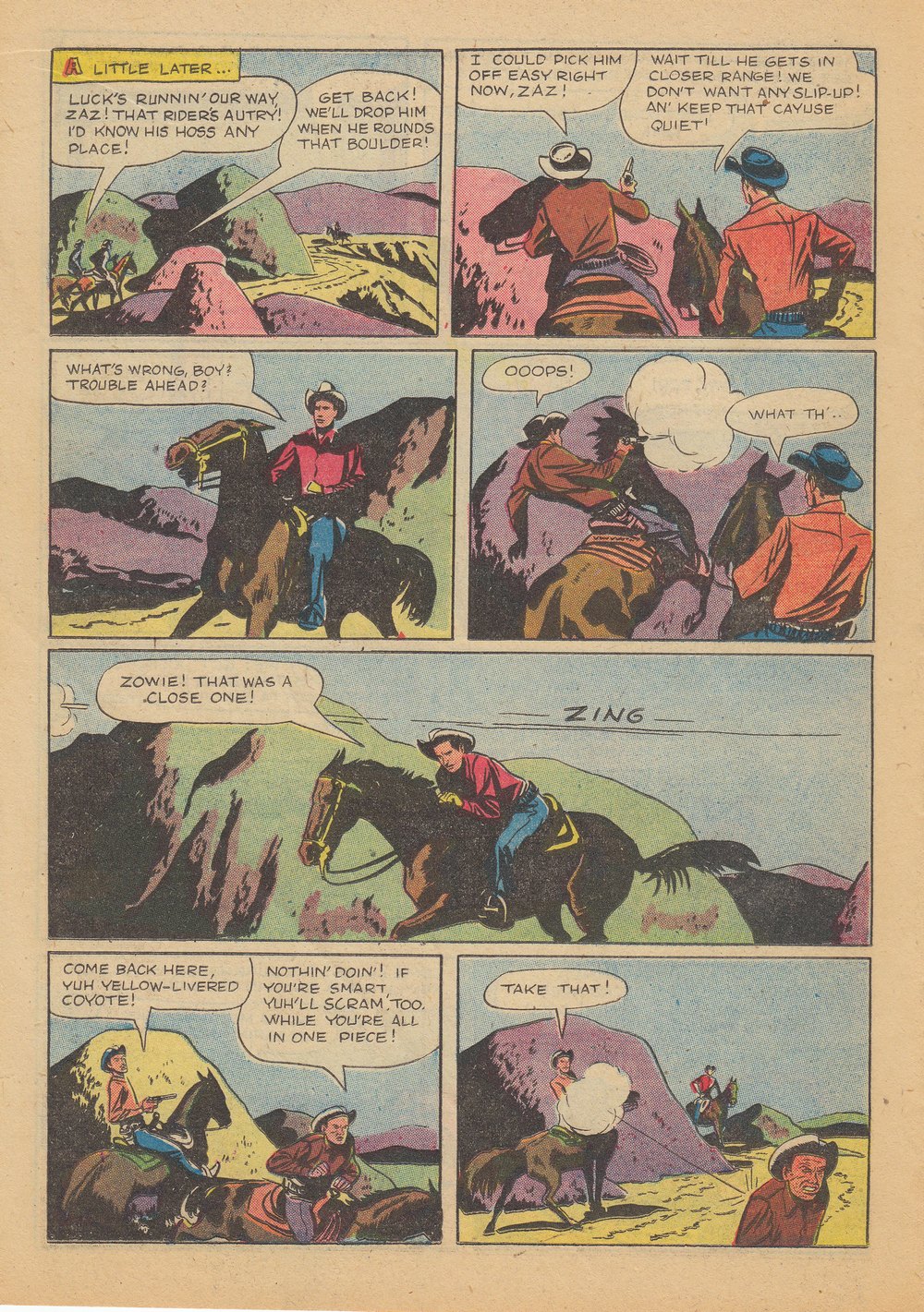 Gene Autry Comics (1946) issue 9 - Page 36