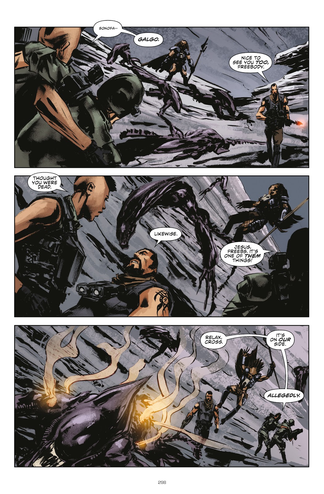 Aliens, Predator, Prometheus, AVP: Life and Death issue TPB (Part 2) - Page 66