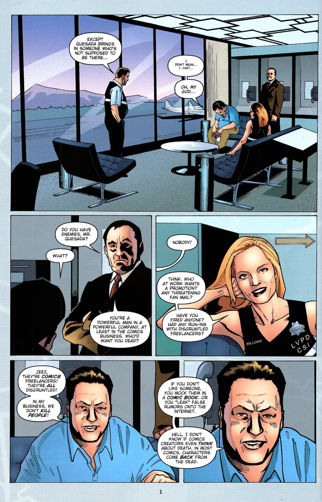 CSI: Dying in the Gutters issue 5 - Page 4