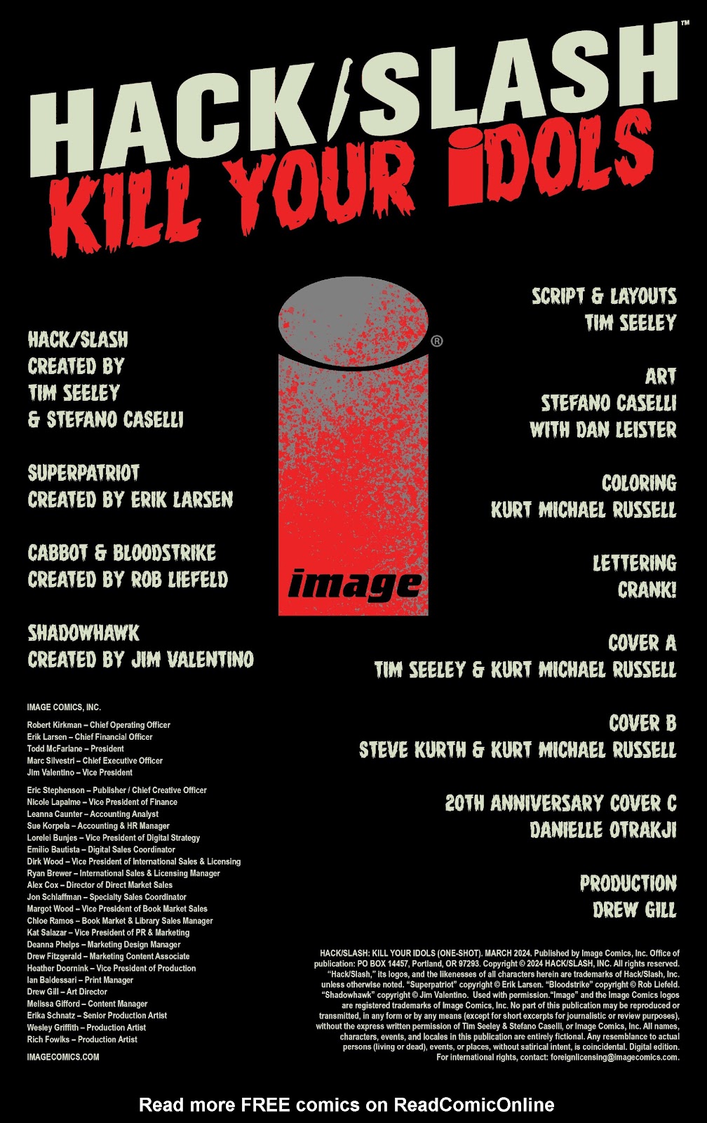 Hack/Slash: Kill Your Idols issue Full - Page 2