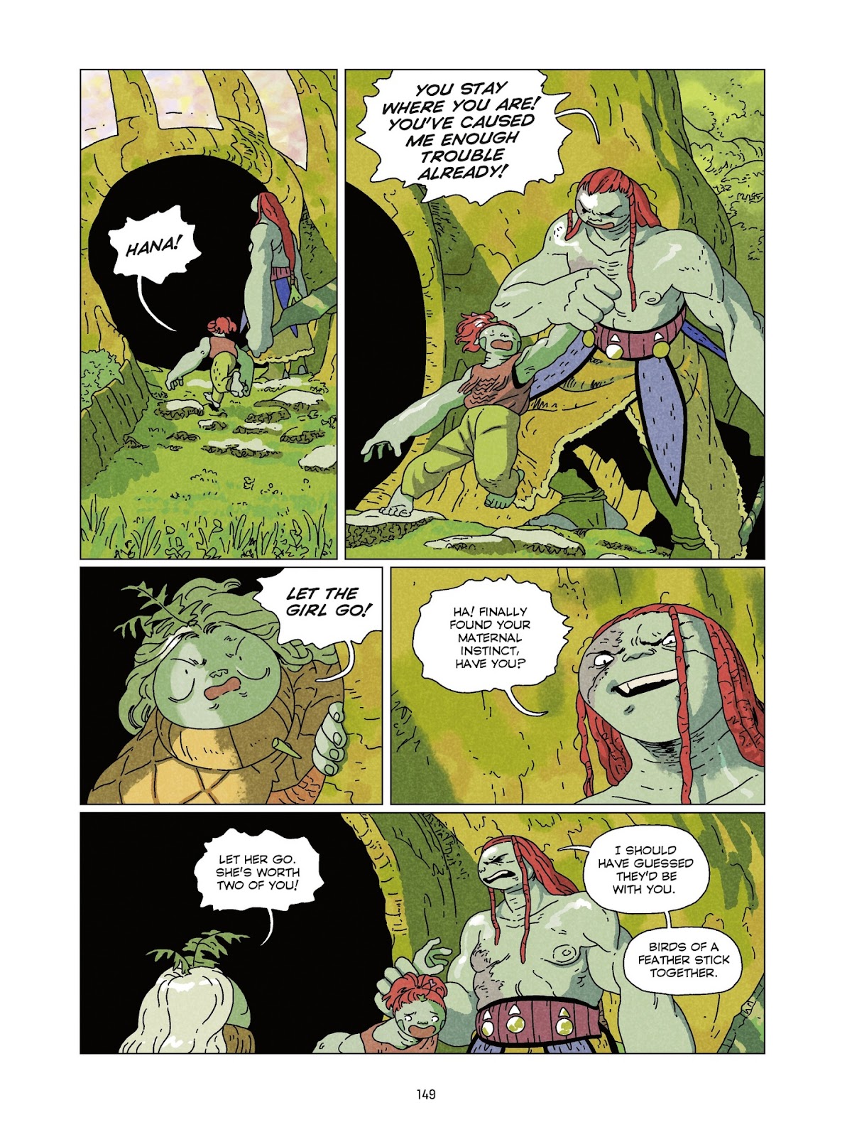 Hana and Taru: The Forest Giants issue TPB (Part 2) - Page 46